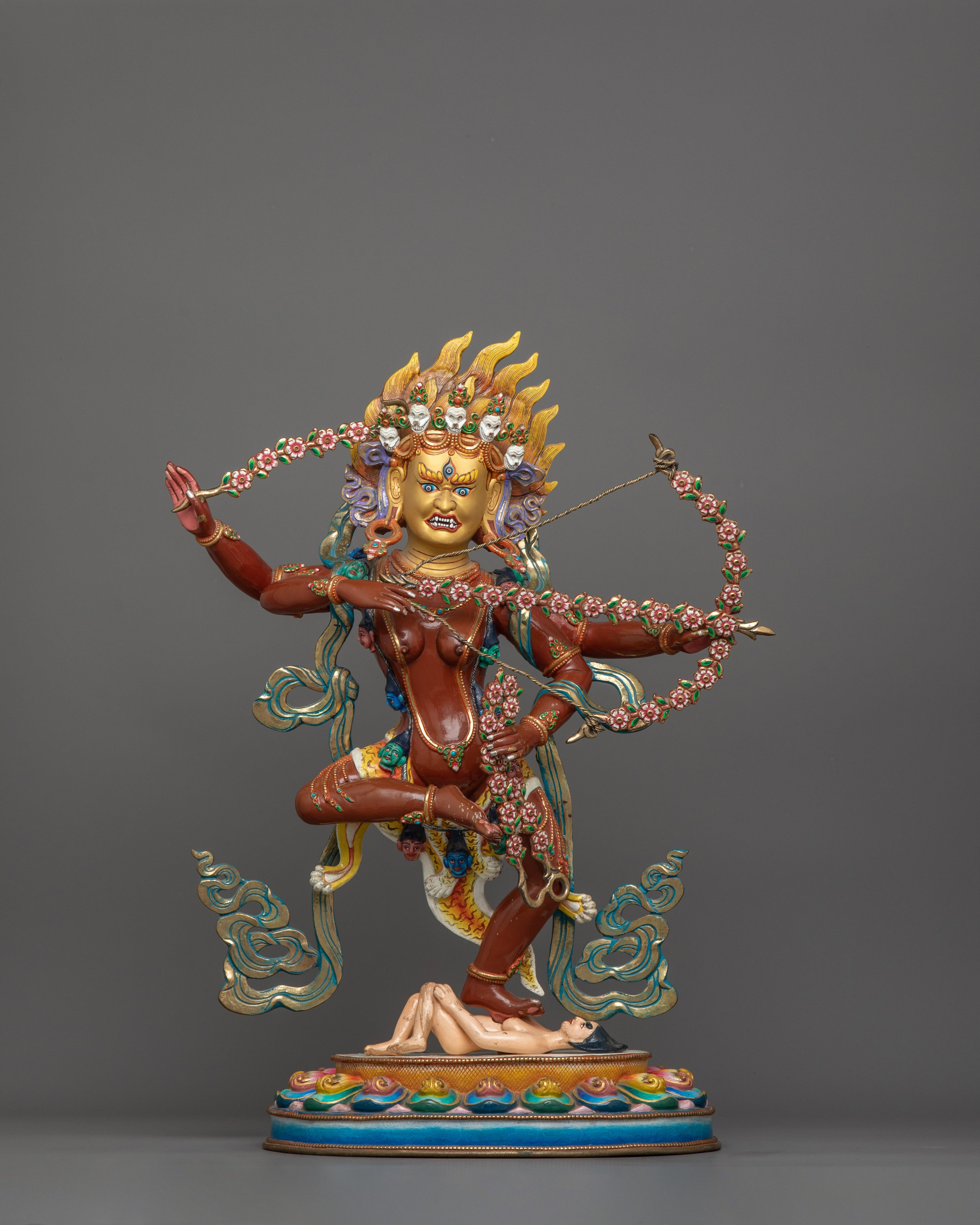 Kurukulla Tibetan Goddess Statue | The Goddess of Enchantment and Empowerment