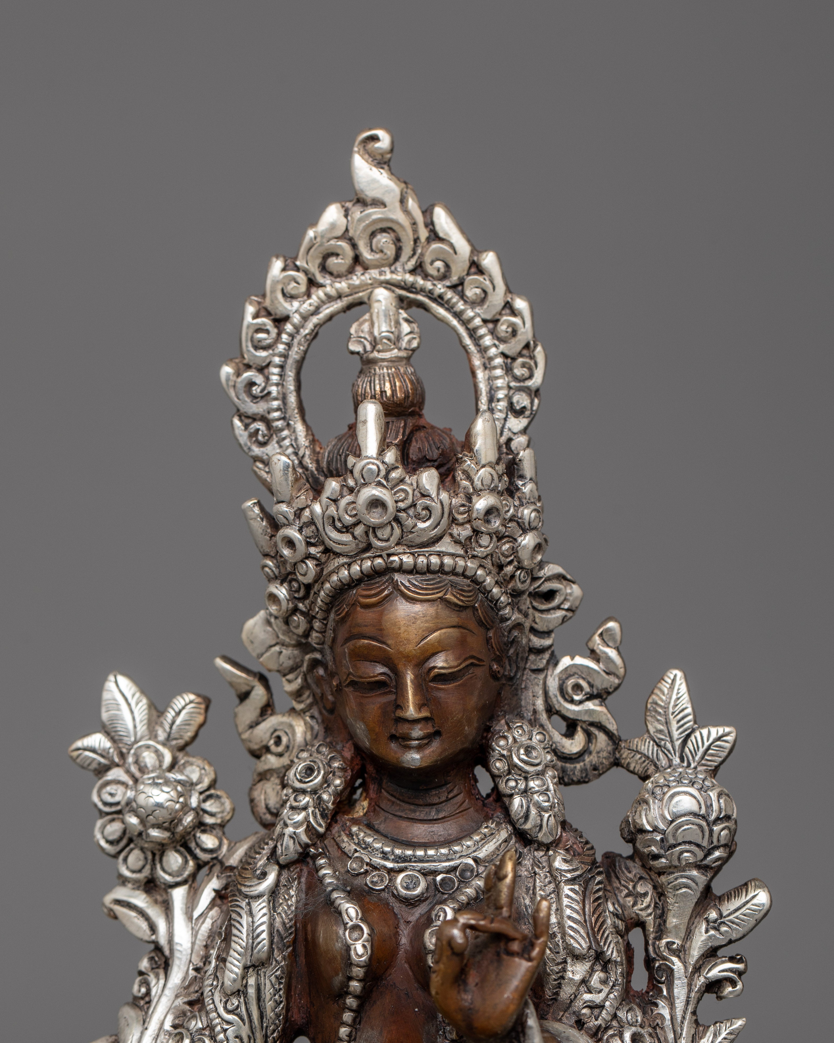 Swift Liberator Green Tara Figurine | Deity of Compassion and Peace