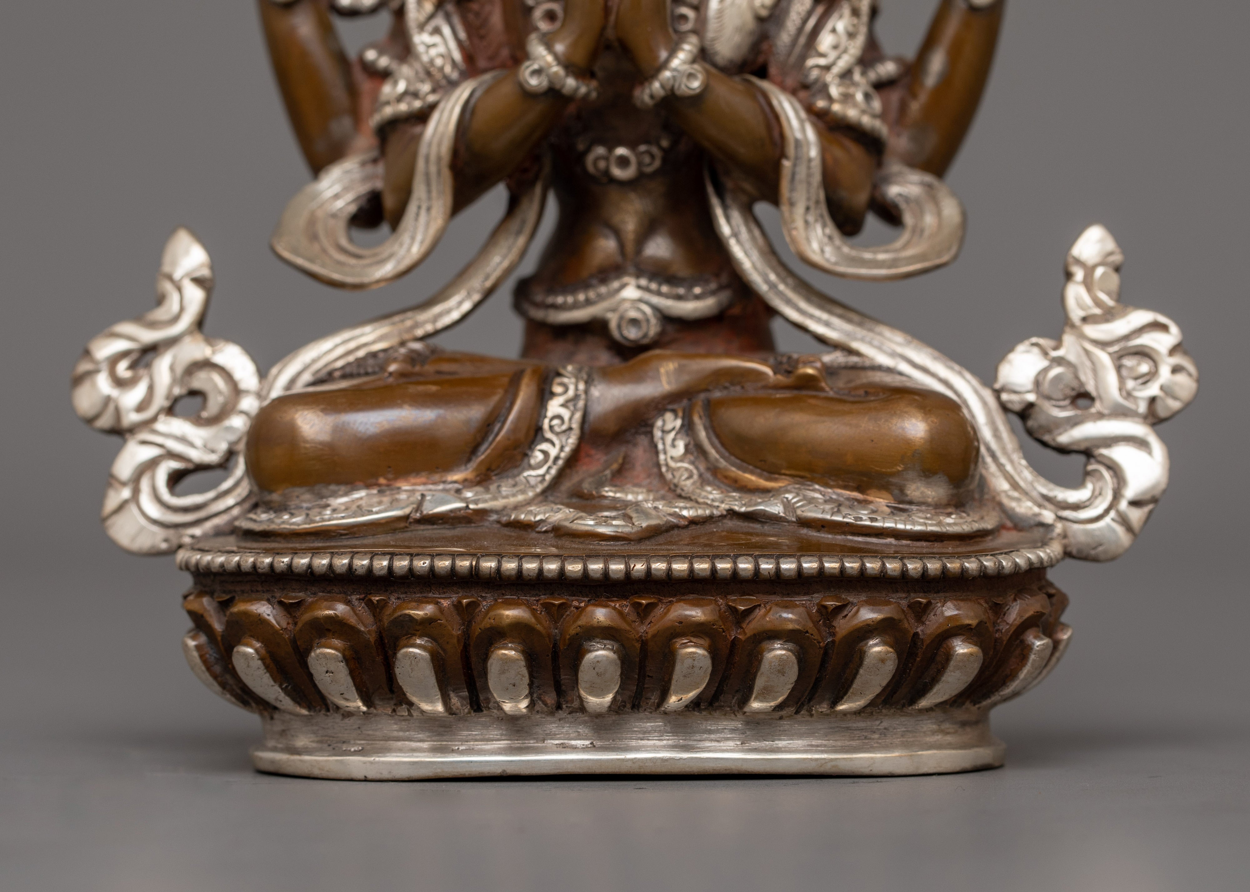 Chenrezig Tibetan Bodhisattva Statue | Buddhist Deity of Boundless Compassion