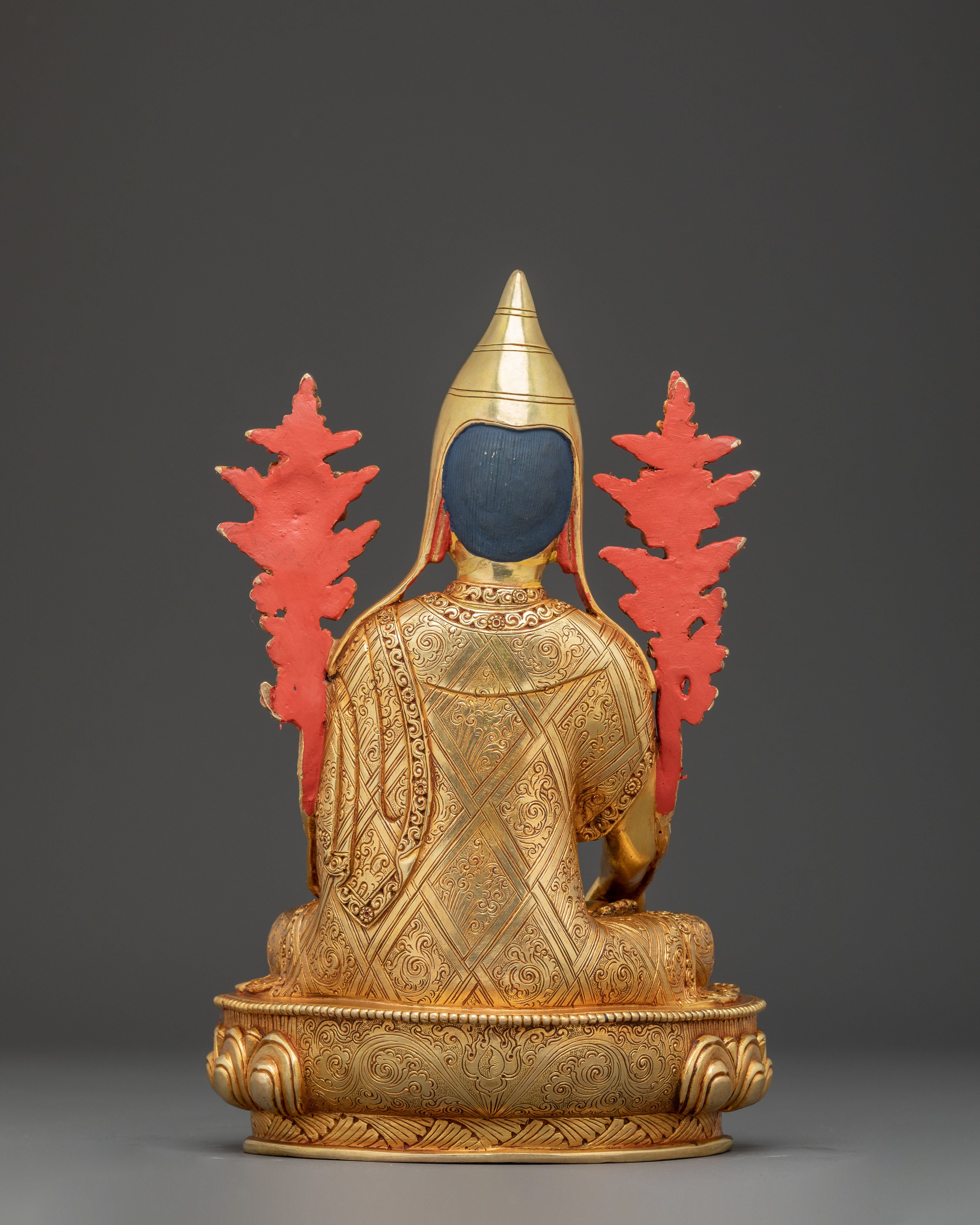 Handmade Buddhist Master Longchenpa Art | Tibetan Yogi