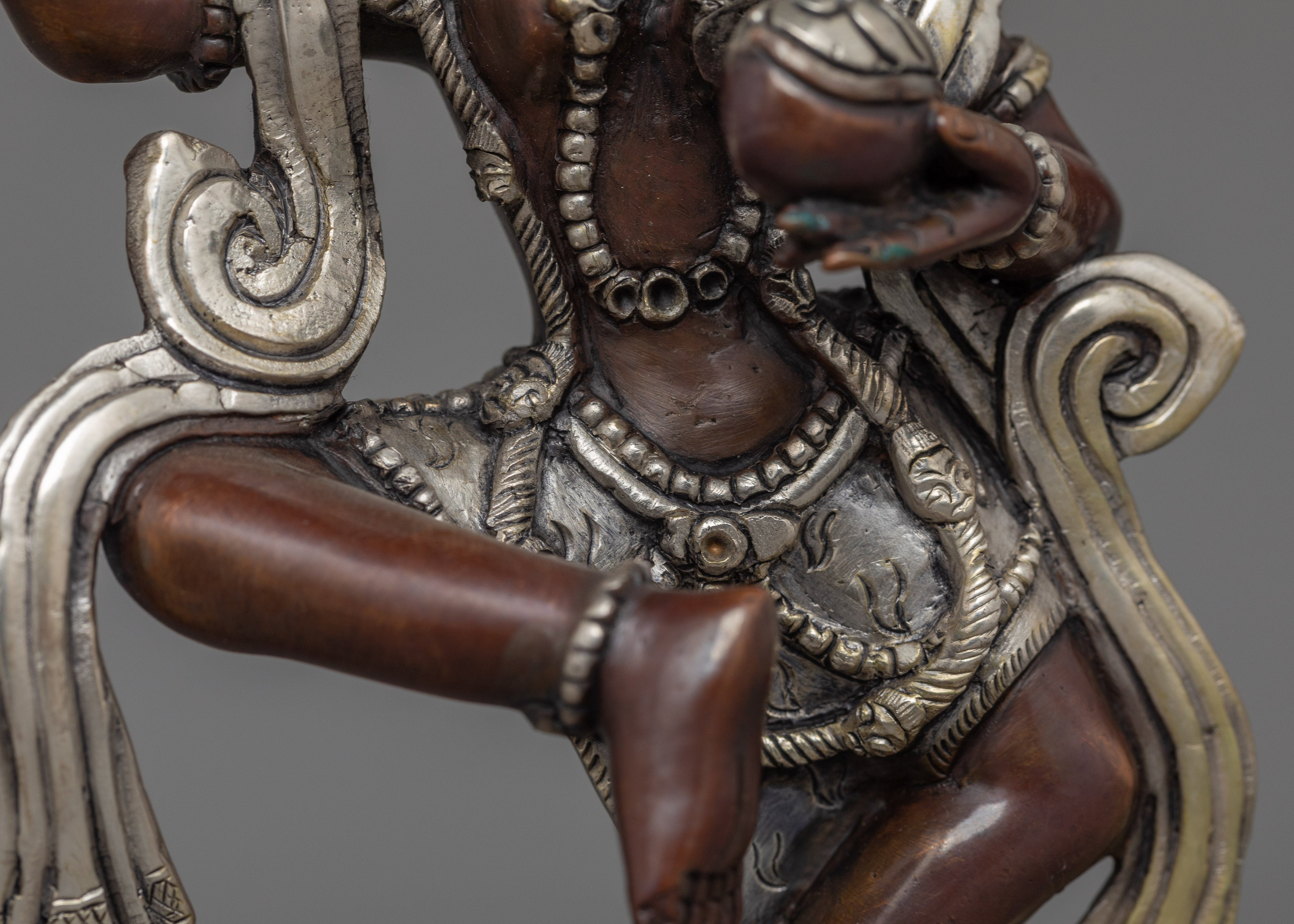 Buddhist Lion-Faced Dakini Simhamukha Sculpture | Fierce Wisdom and Spiritual Liberation