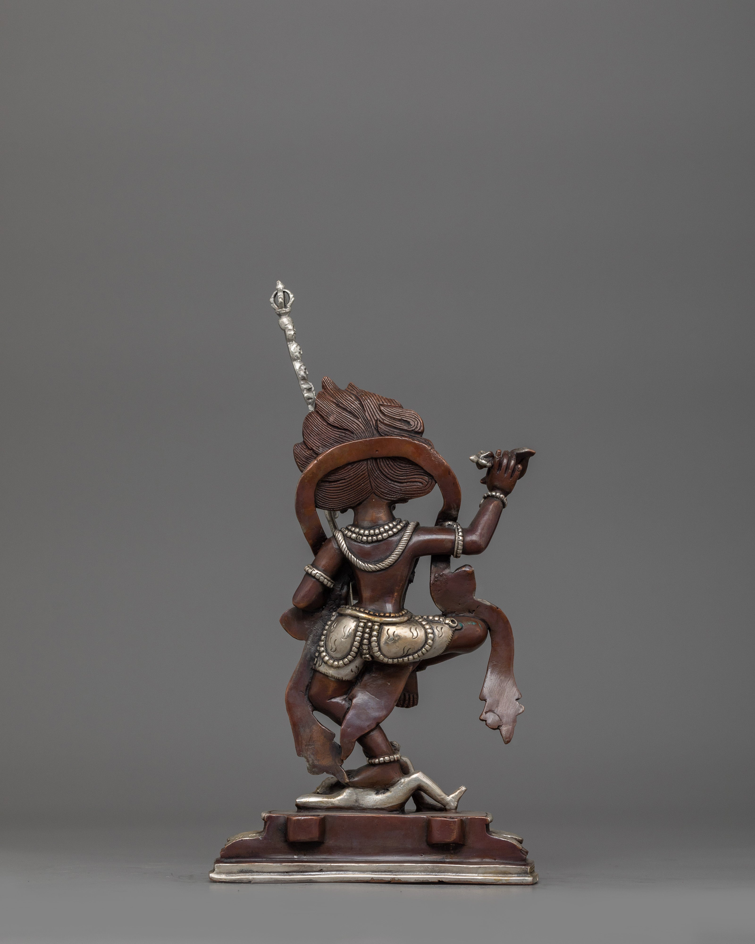 Buddhist Lion-Faced Dakini Simhamukha Sculpture | Fierce Wisdom and Spiritual Liberation