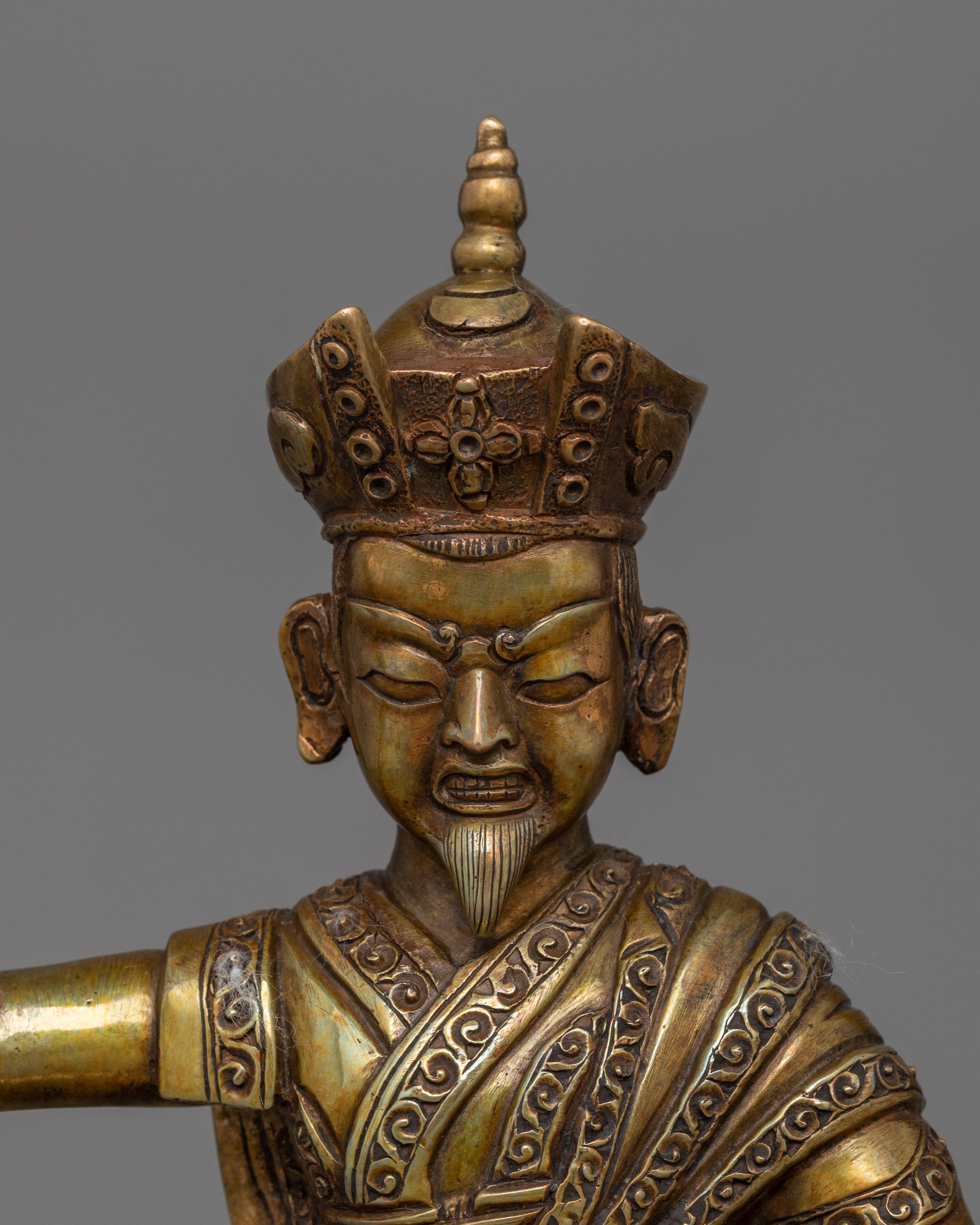 Karma Pakshi 2nd Karmapa Handcrafted Statue | Buddhist Master of Miracles