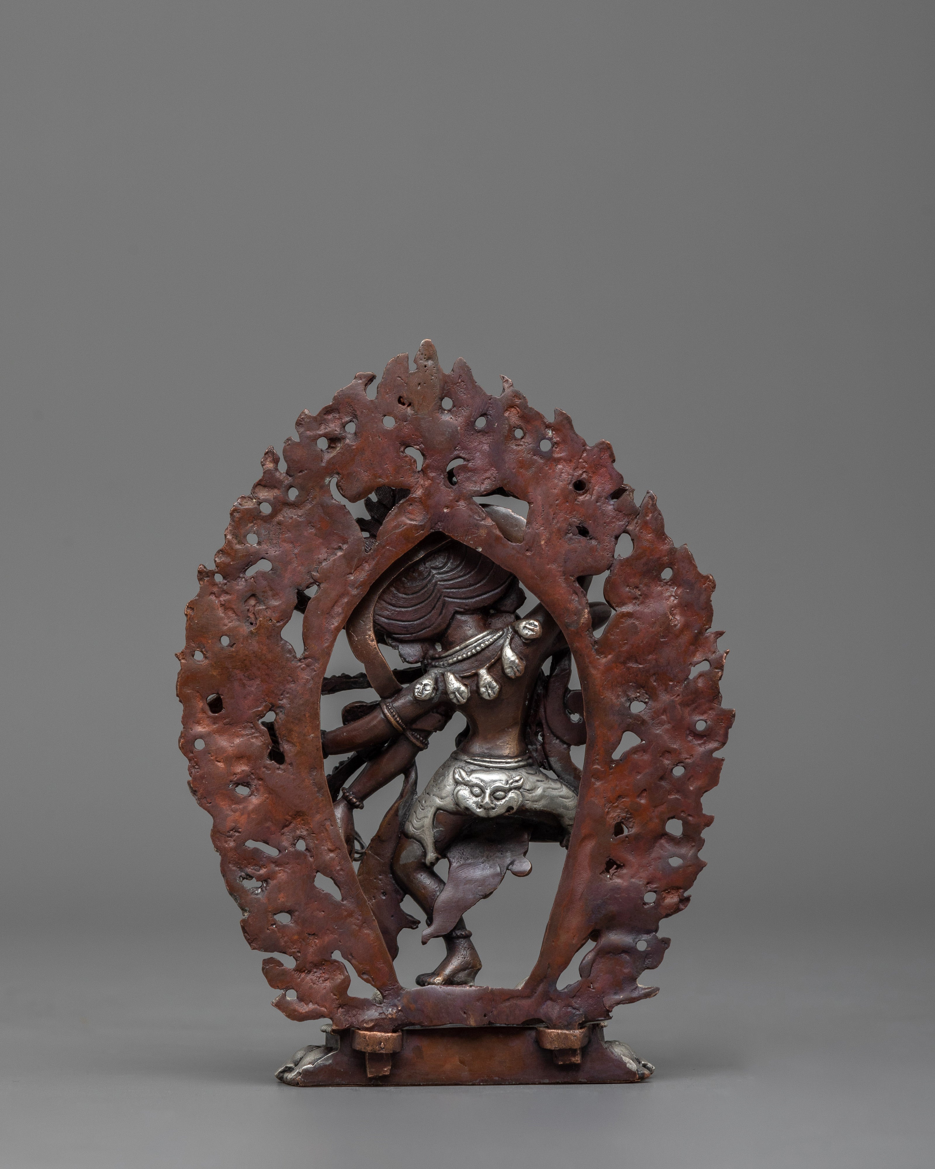 Kurukulla Buddhist Goddess Sculpture | Tibetan Figurine of Dakini Red Tara