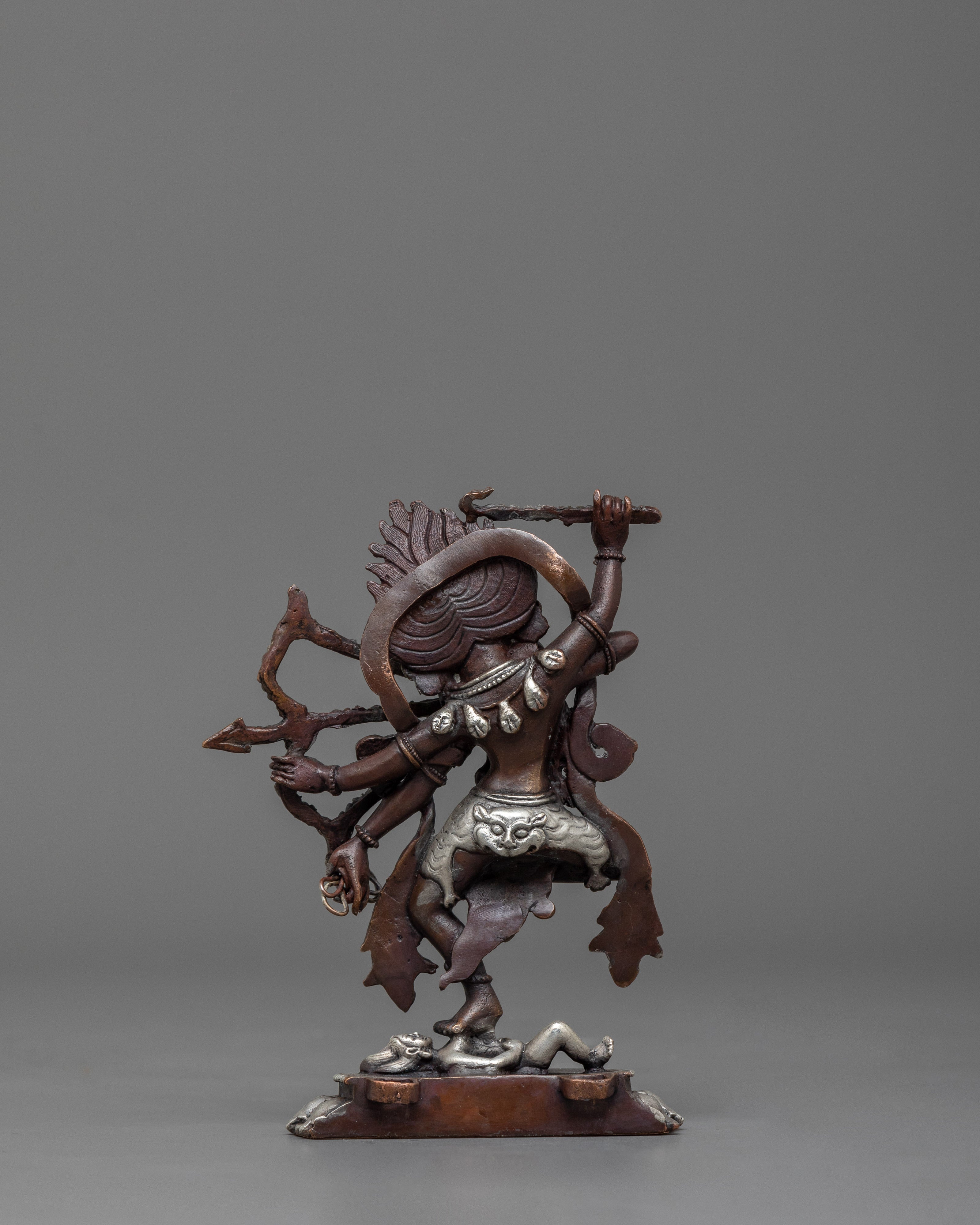 Kurukulla Buddhist Goddess Sculpture | Tibetan Figurine of Dakini Red Tara