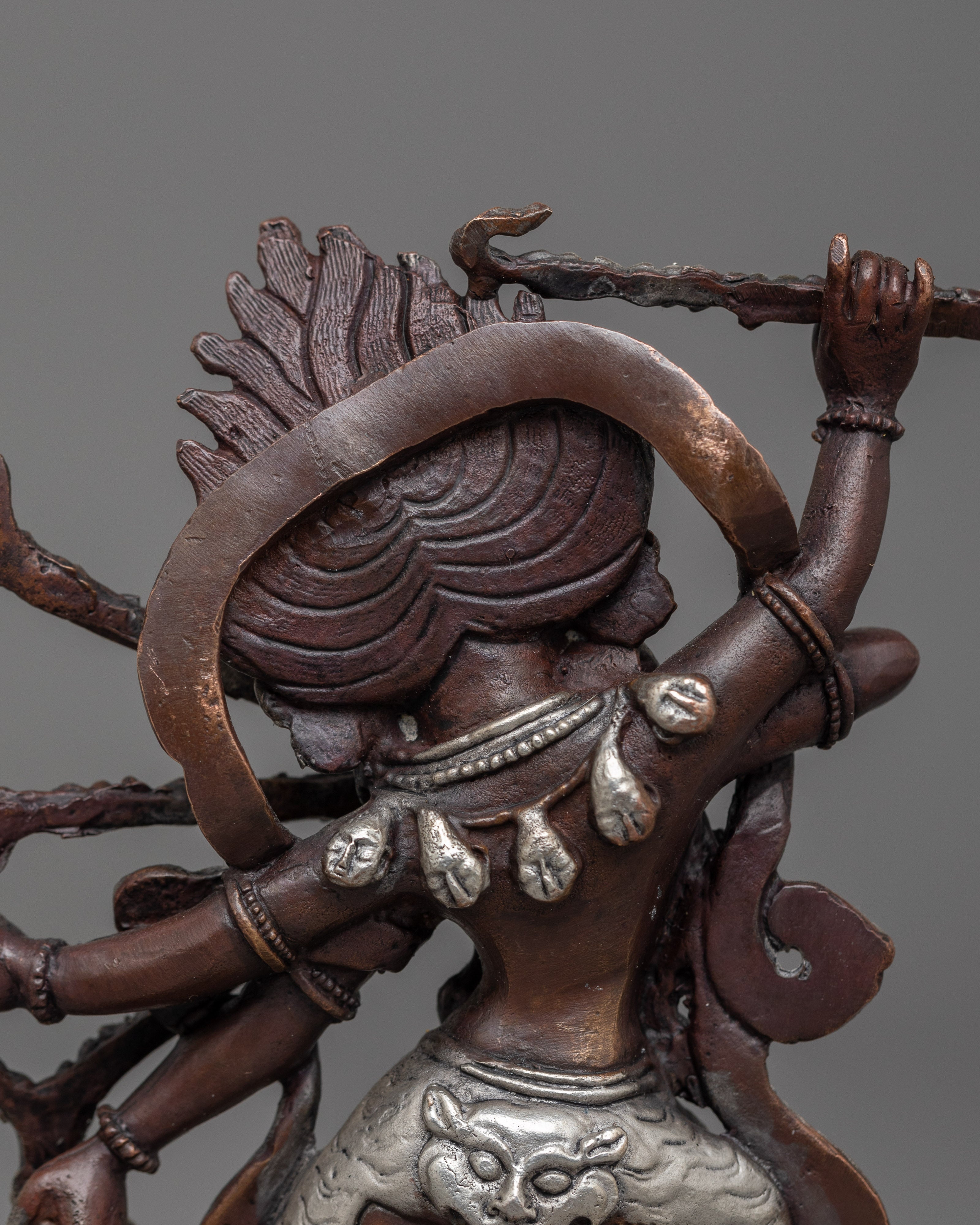 Kurukulla Buddhist Goddess Sculpture | Tibetan Figurine of Dakini Red Tara