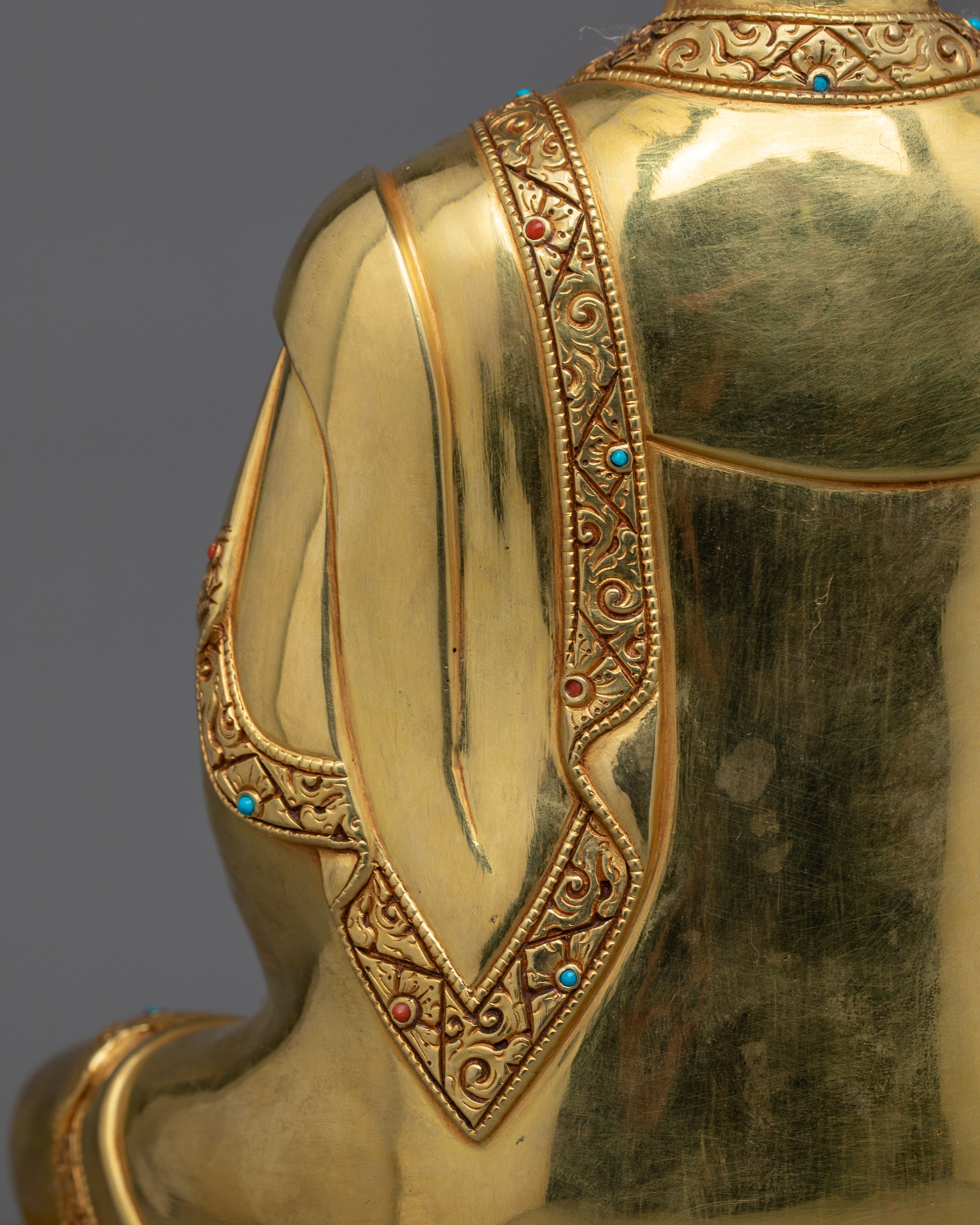 Historical Buddha Holding an Alms Bowl Figurine | Teacher of Enlightenment