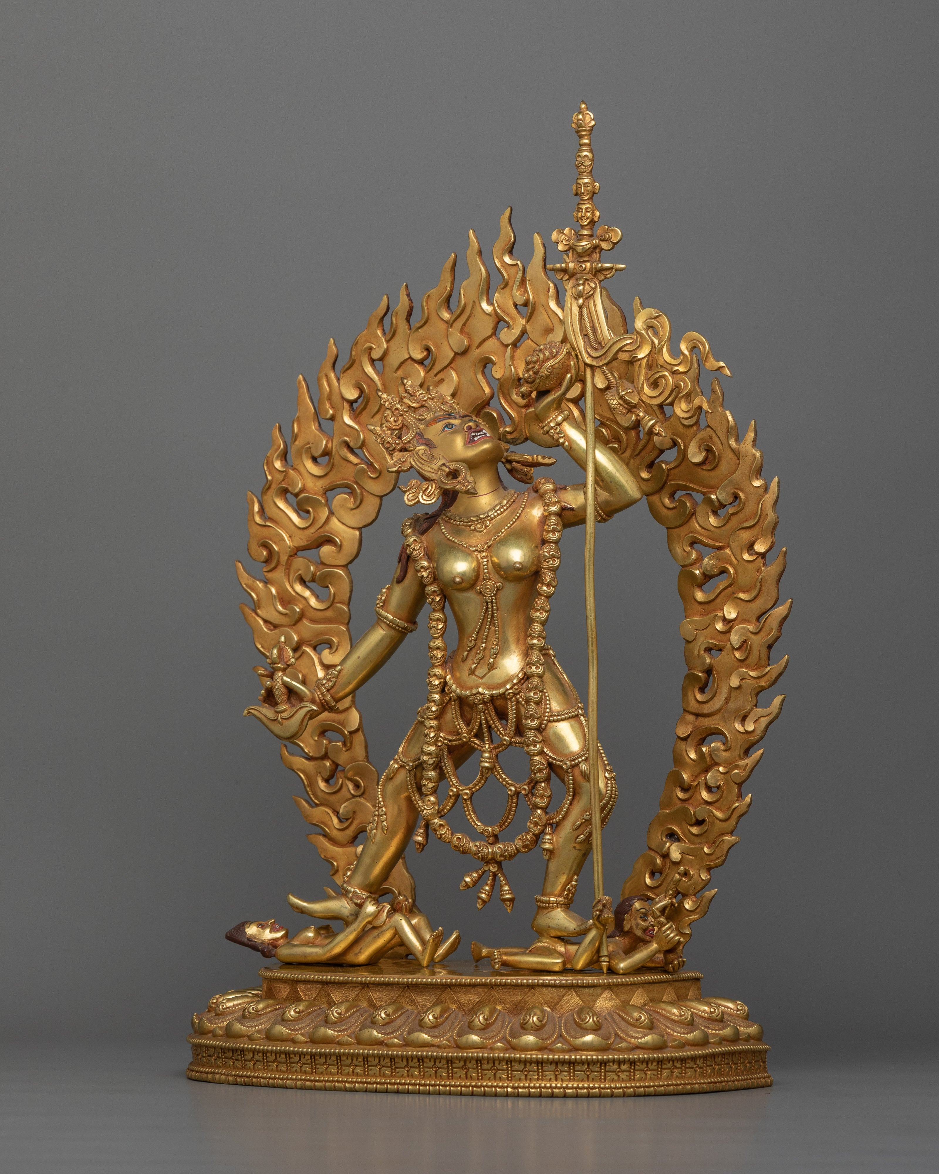 Tibetan Vajrayogini Tantric Deity Sculpture | Goddess of Wisdom and Liberation