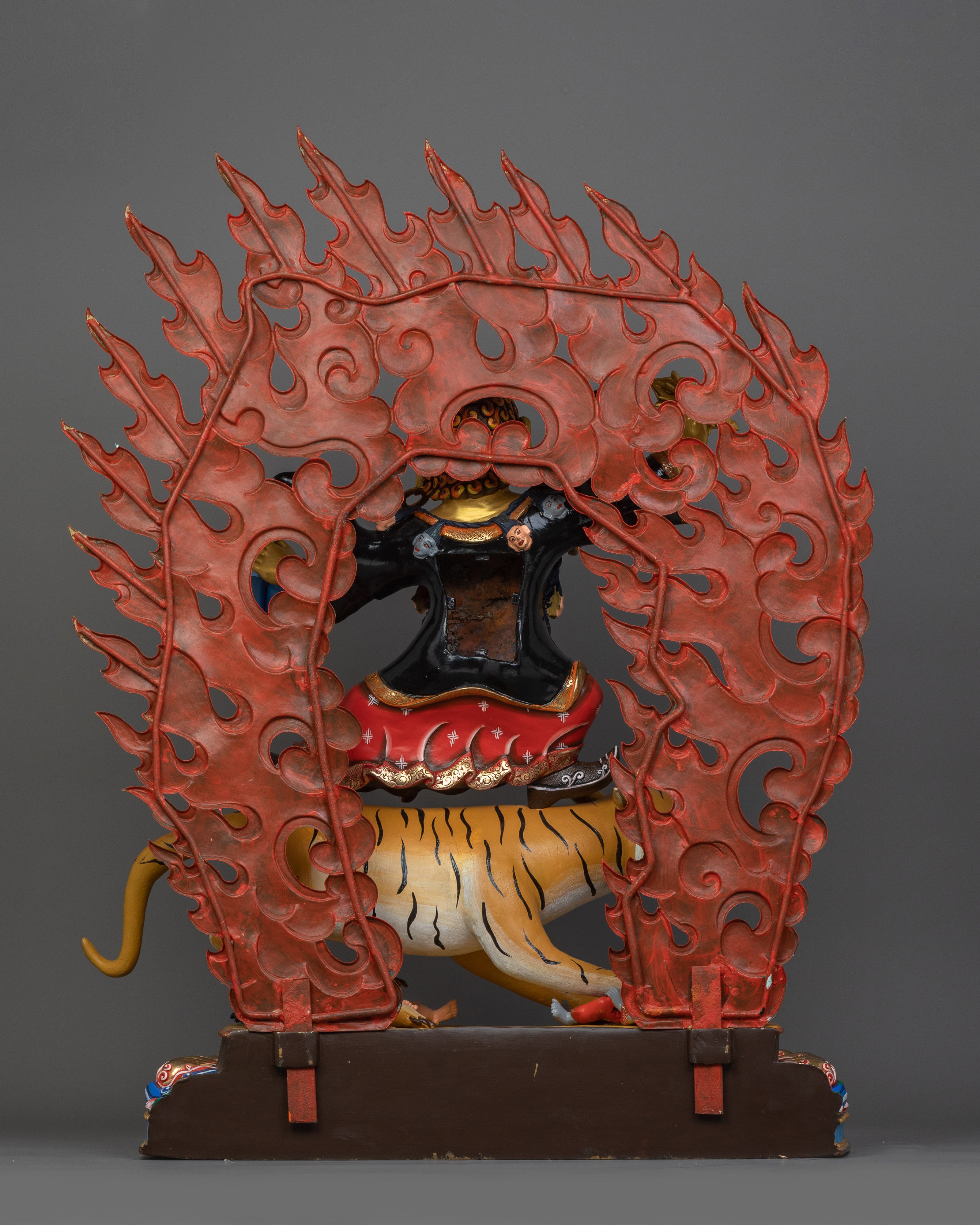 Dorje Drollo Wrathful Deity Handmade Statue | The Fierce Tantric Protector Deity