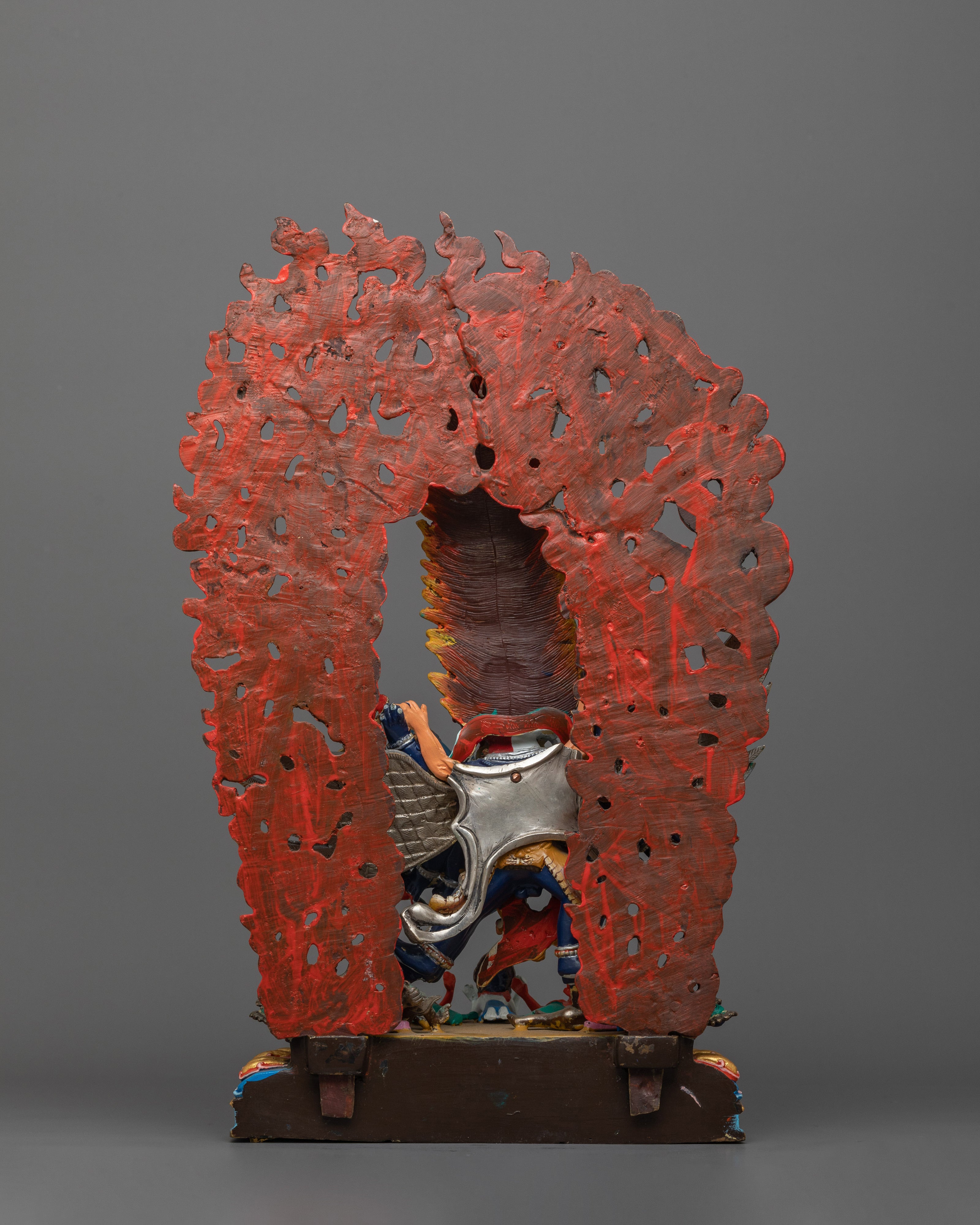 Vajrakilaya Dorje Phurba Buddhist Deity Statue | Traditional Vajrakilaya Protective Deity