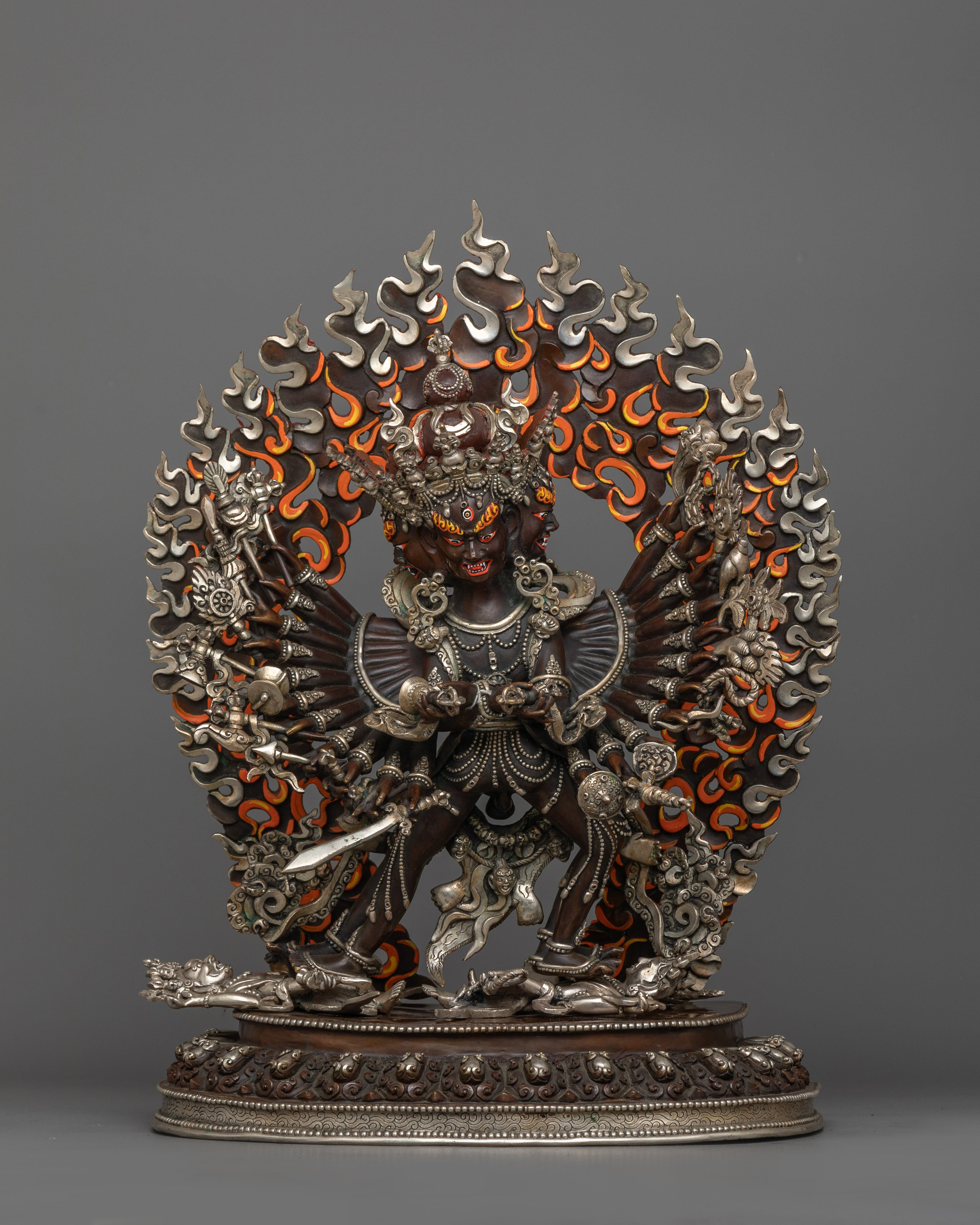 Chakrasamvara Deity of Wisdom and Union Figurine | Symbol of Supreme Bliss