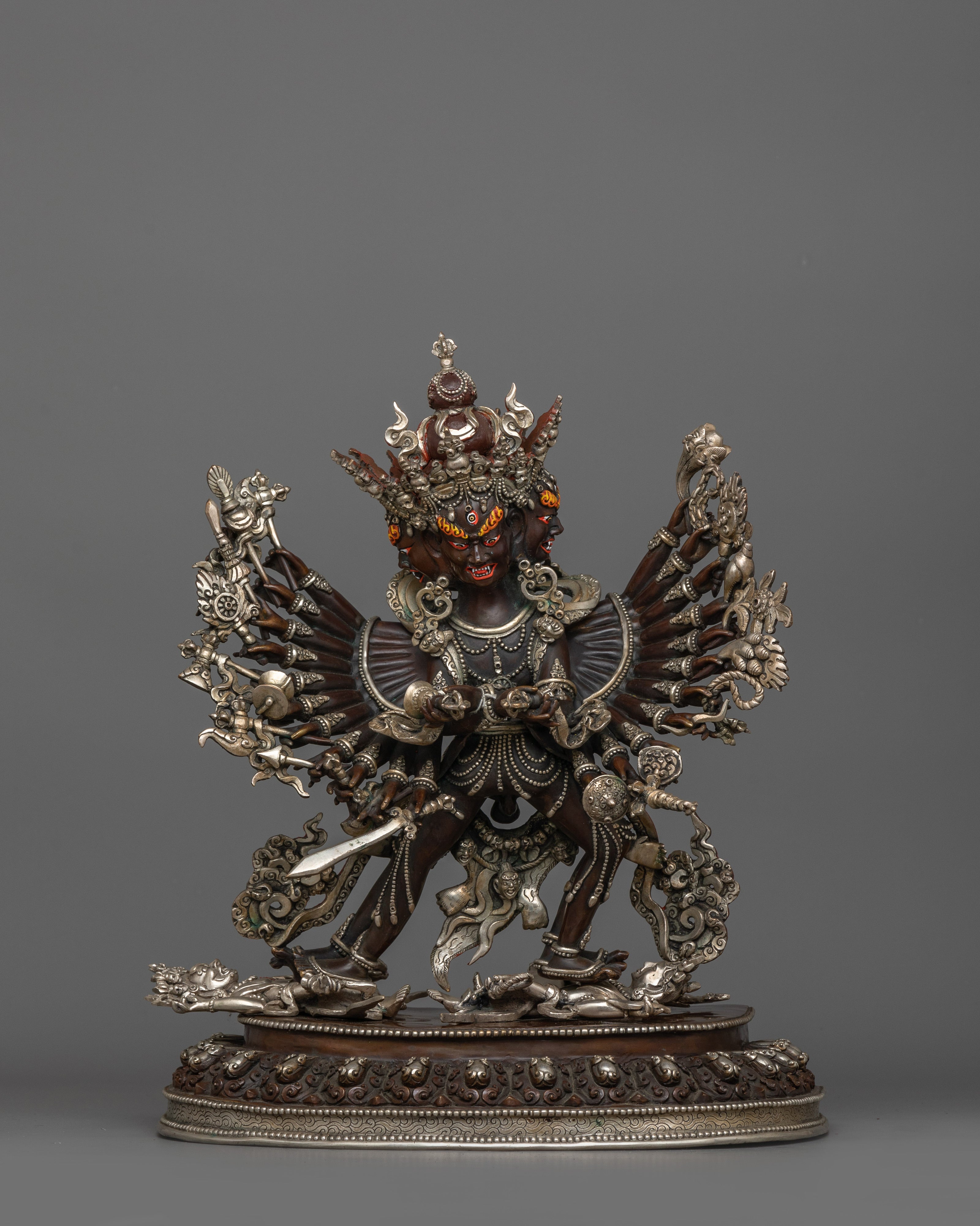 Chakrasamvara Deity of Wisdom and Union Figurine | Symbol of Supreme Bliss