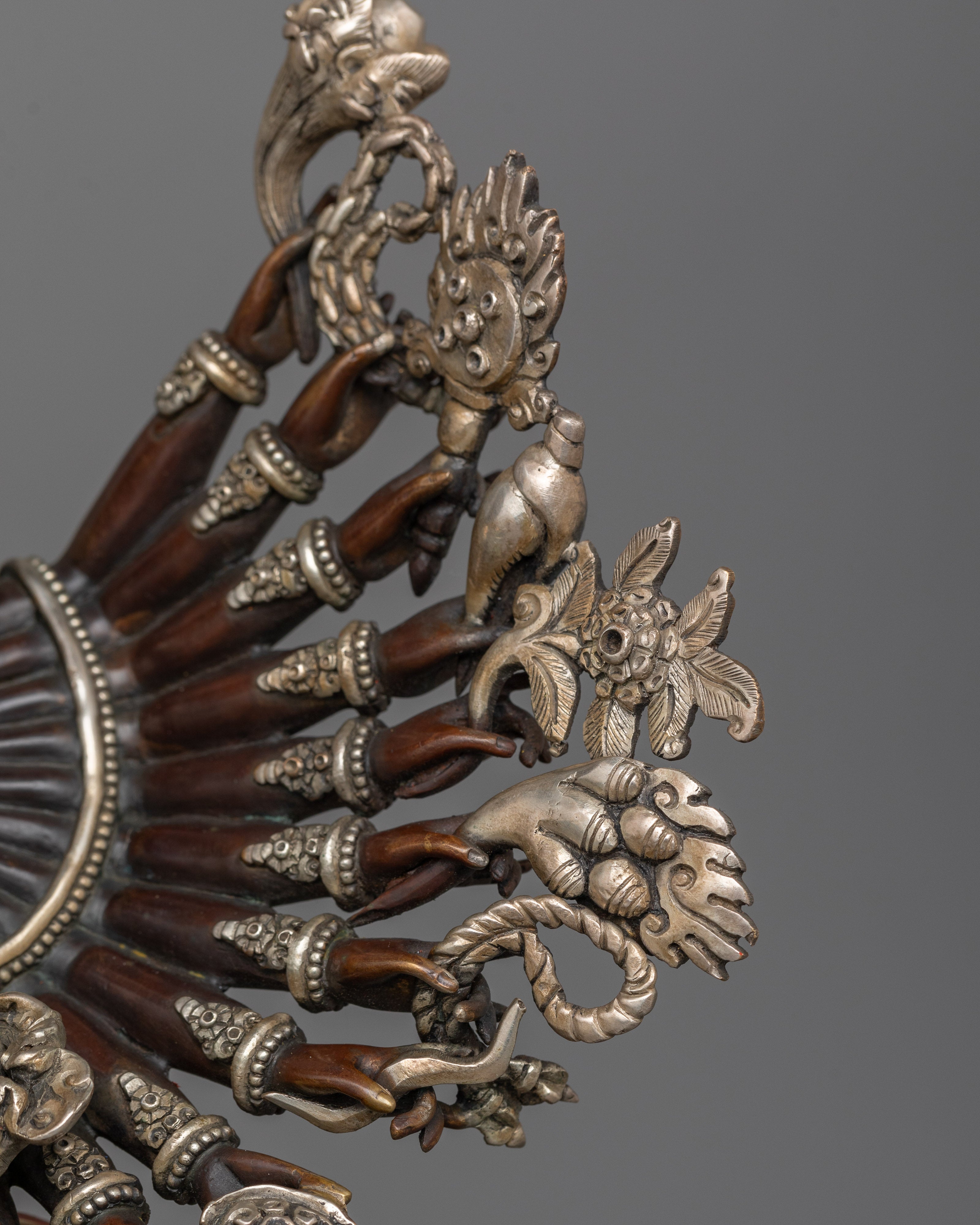 Chakrasamvara Deity of Wisdom and Union Figurine | Symbol of Supreme Bliss