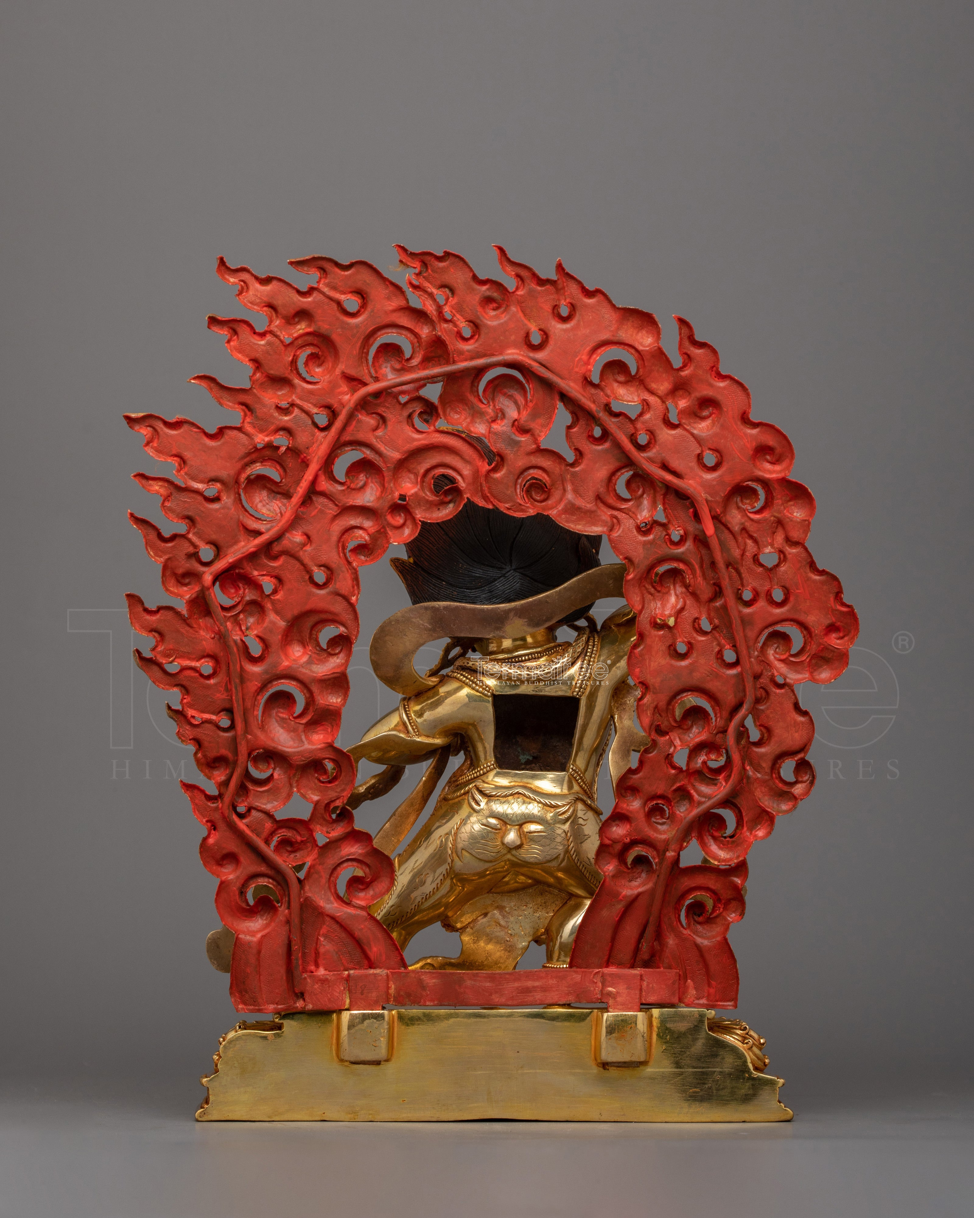 Wrathful Deity Yama Dharmaraja Figurine | Embodiment of Compassion