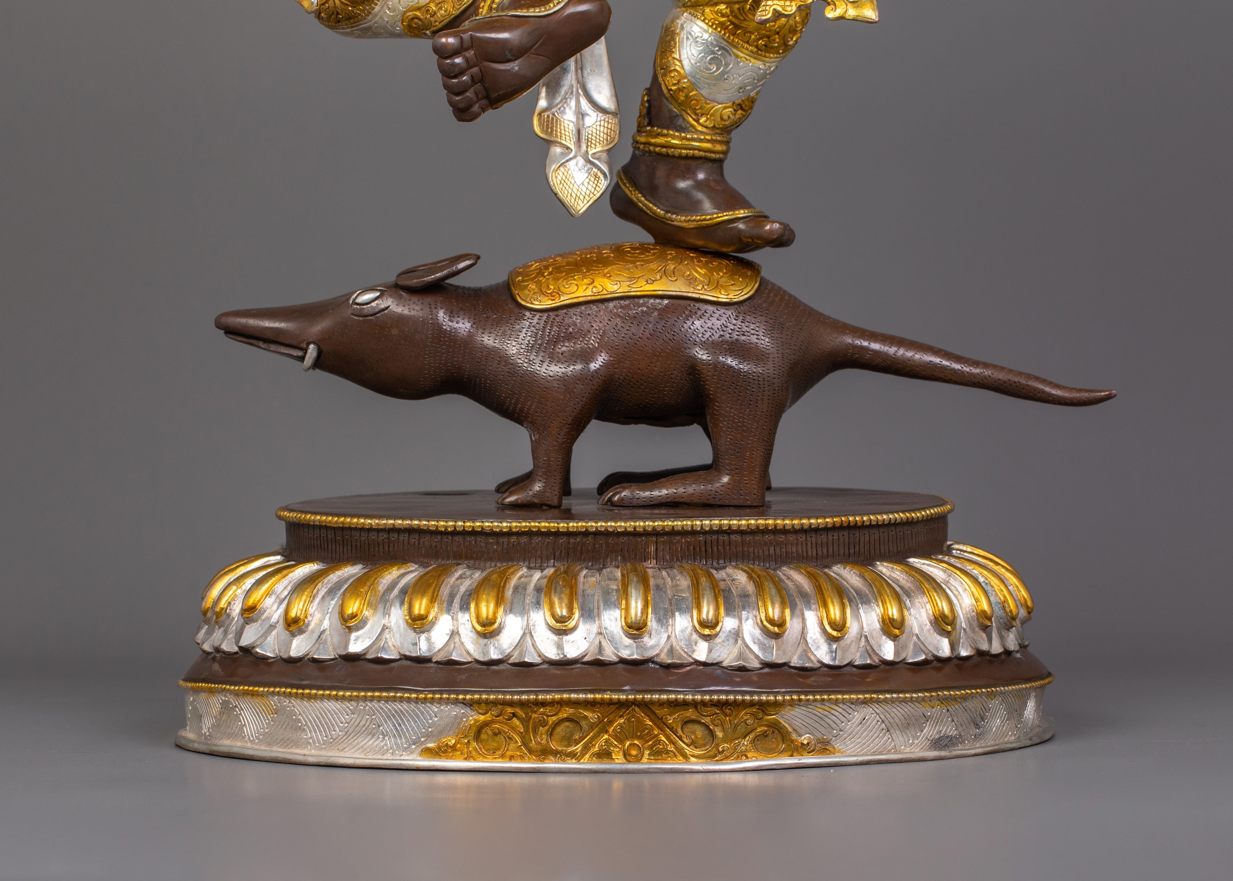 Hindu God Ganesh Statue | Sacred Zen Altar Decor Artwork