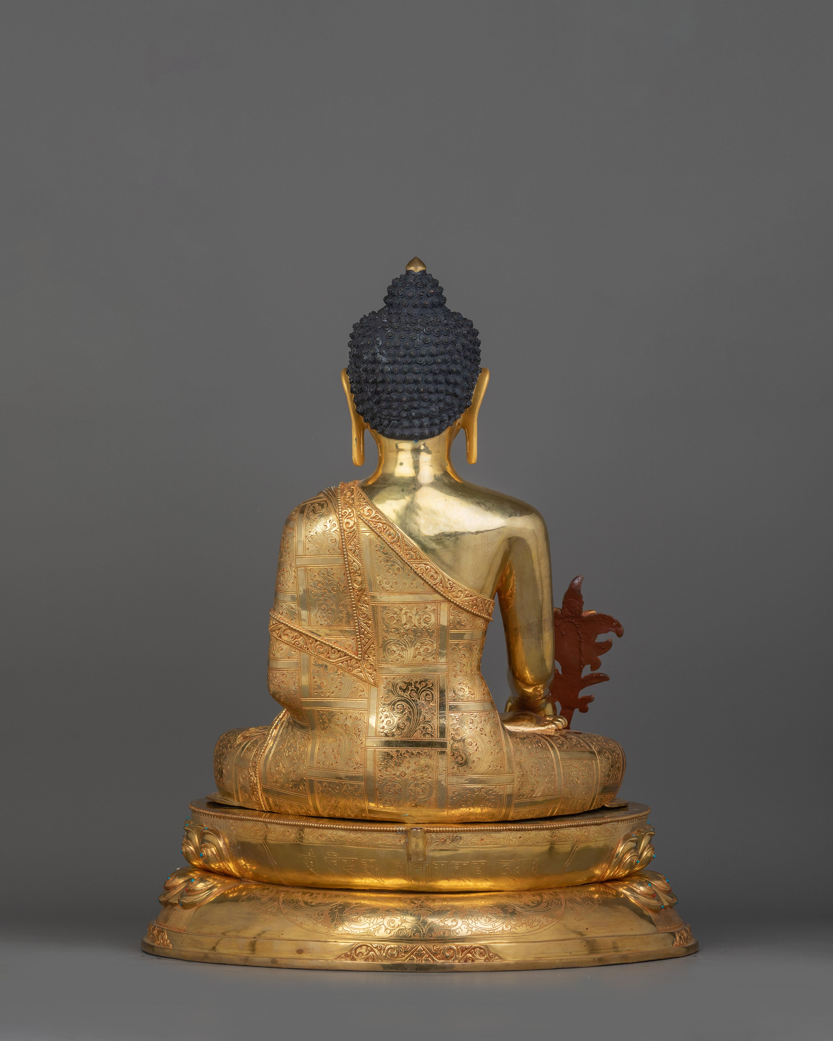 Healing Buddha Statue With Precious Halo | Sangye Menla Lord of Medicine