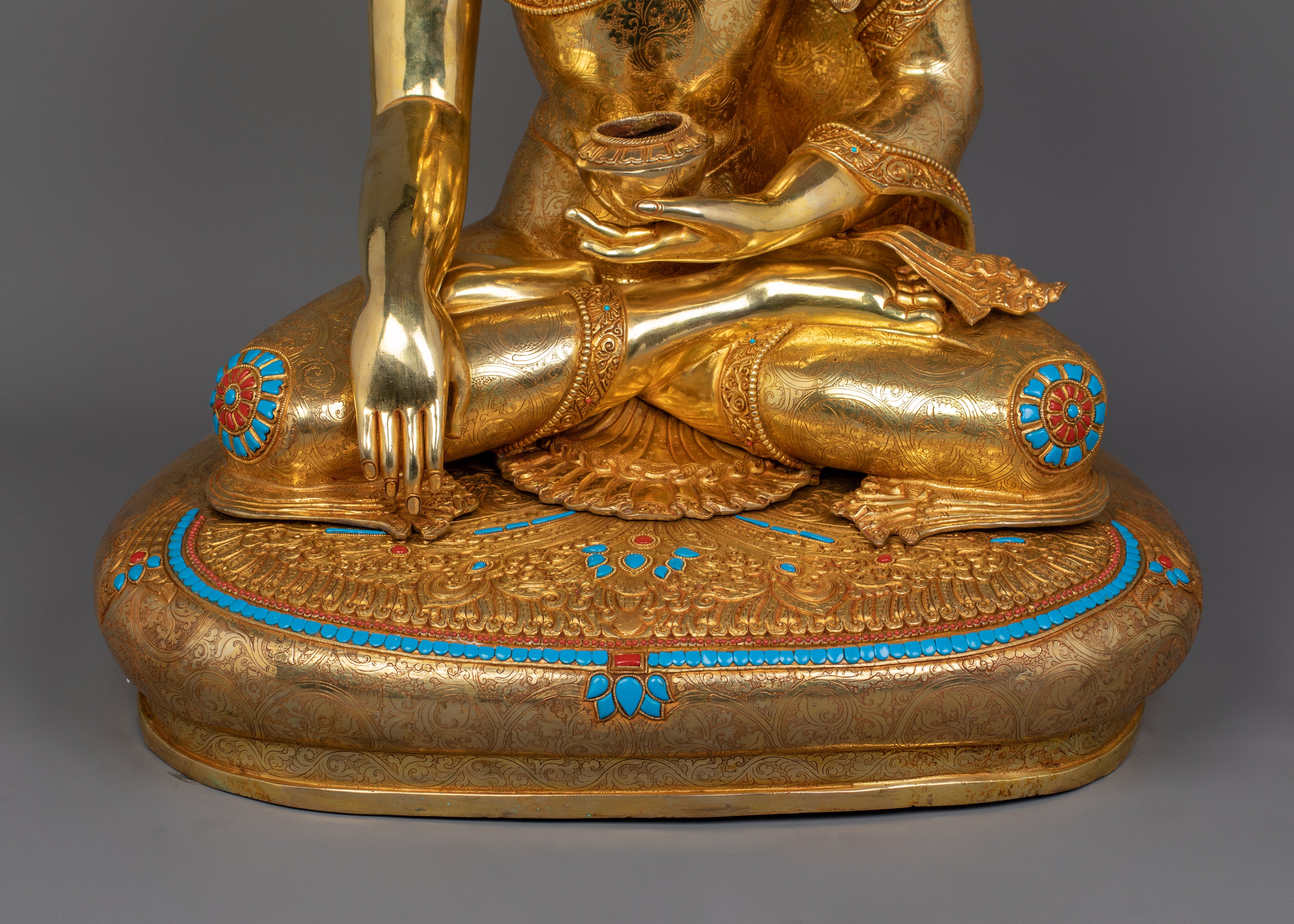 Shakyamuni Buddha Buddhist Deity Statue | Buddha Sculpture for Spiritual Practice