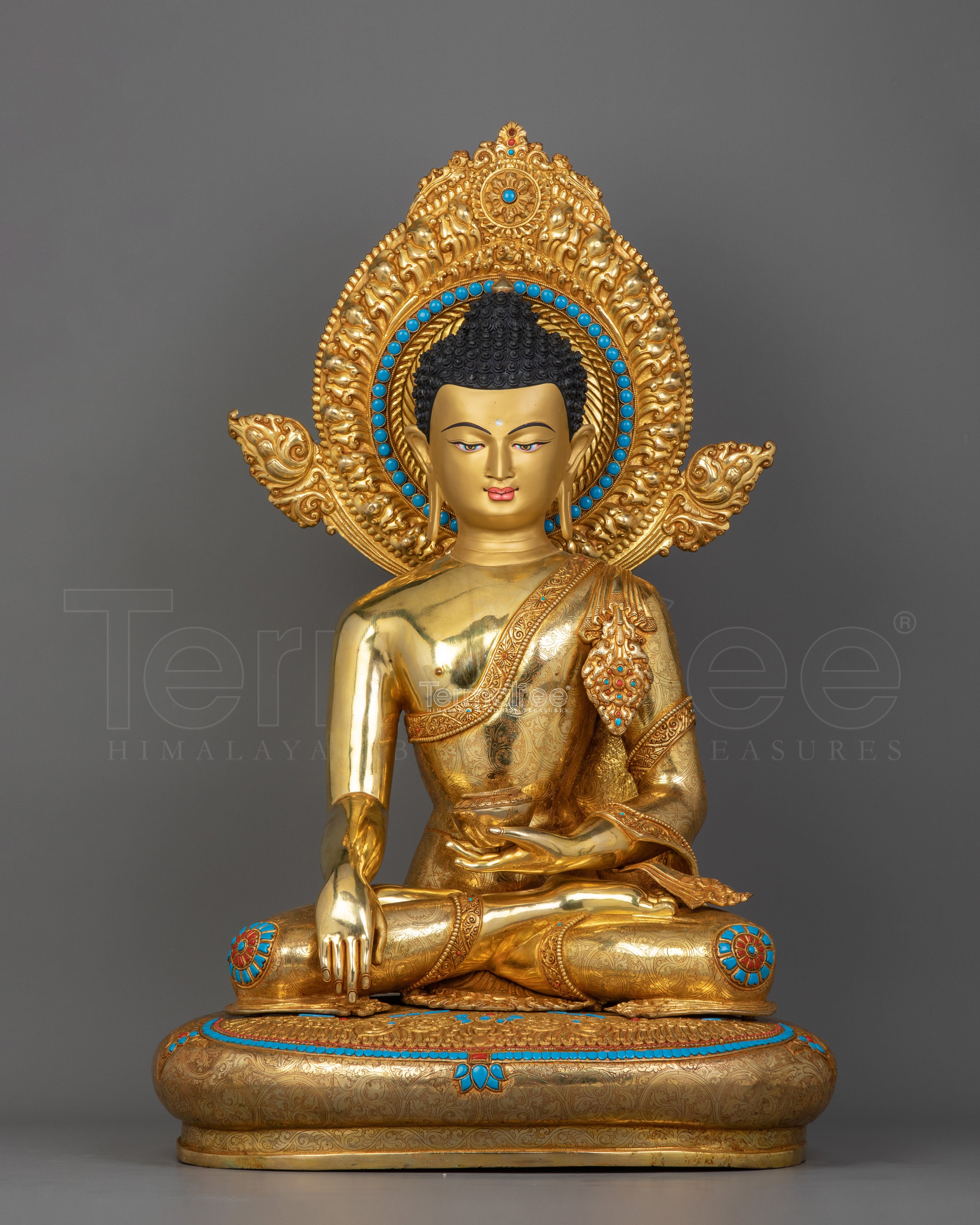 Shakyamuni Buddha Buddhist Deity Statue | Buddha Sculpture for Spiritual Practice