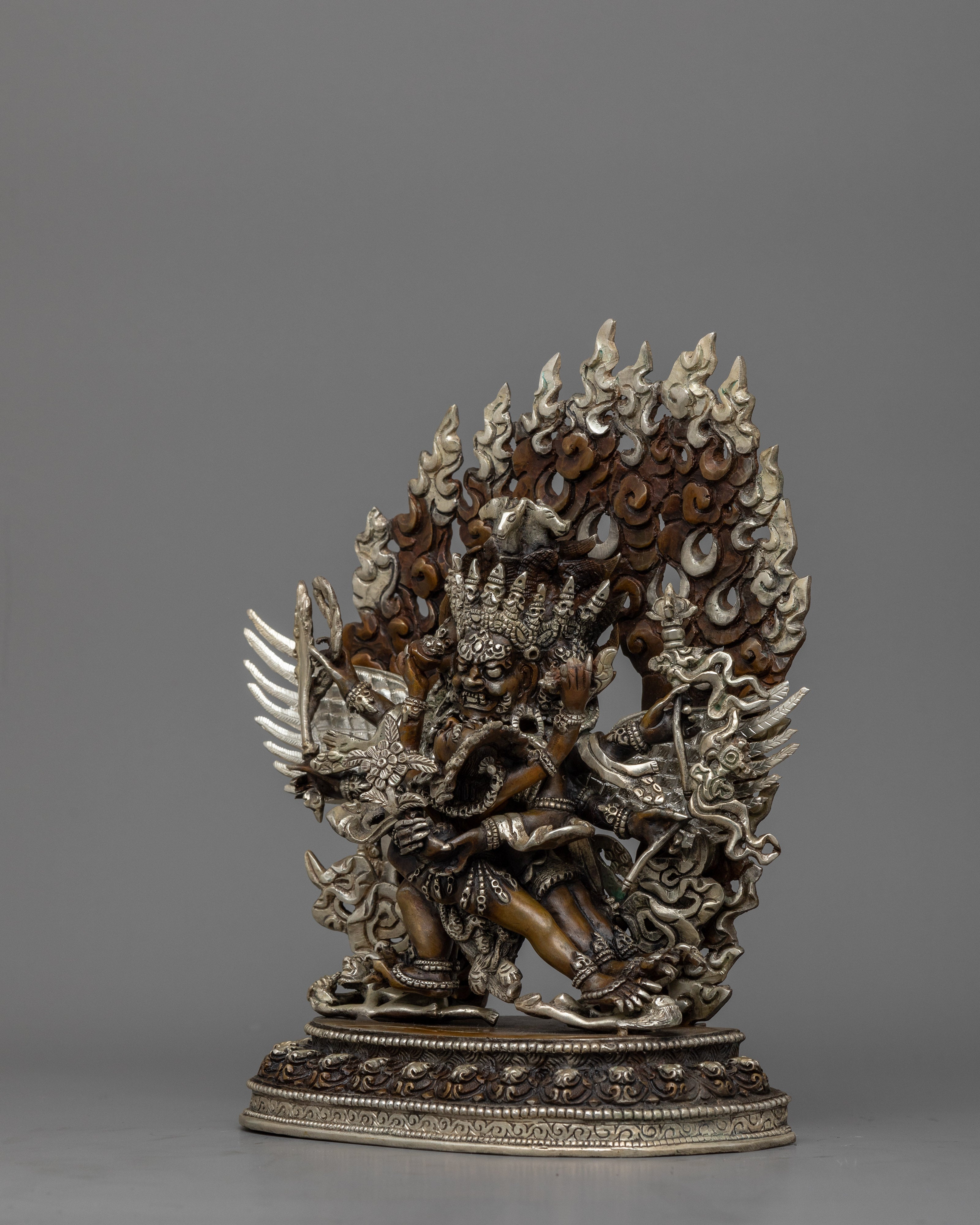 Hayagriva Statue With His Consort Vajravarahi | Protector of Wisdom and Compassion