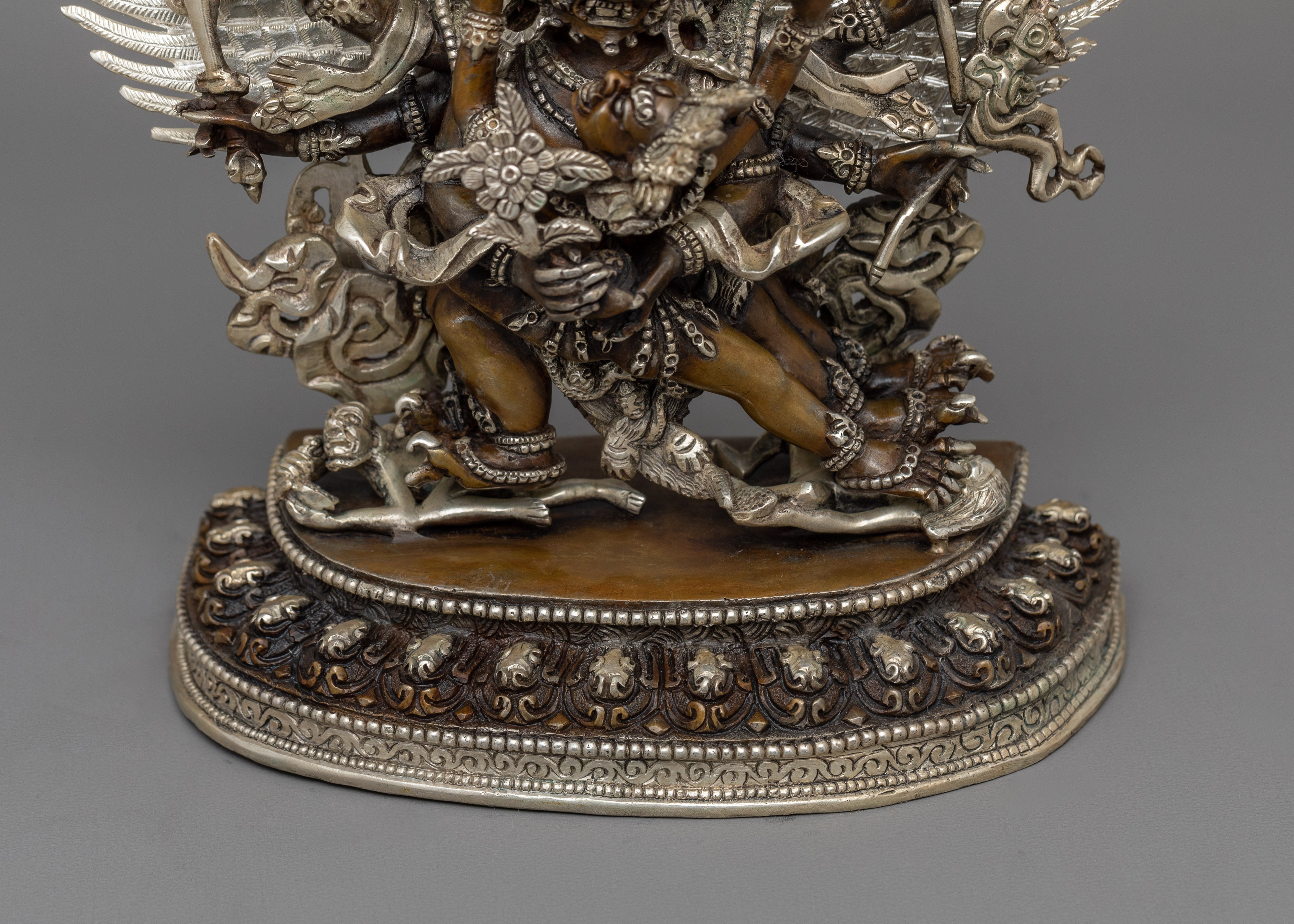 Hayagriva Statue With His Consort Vajravarahi | Protector of Wisdom and Compassion