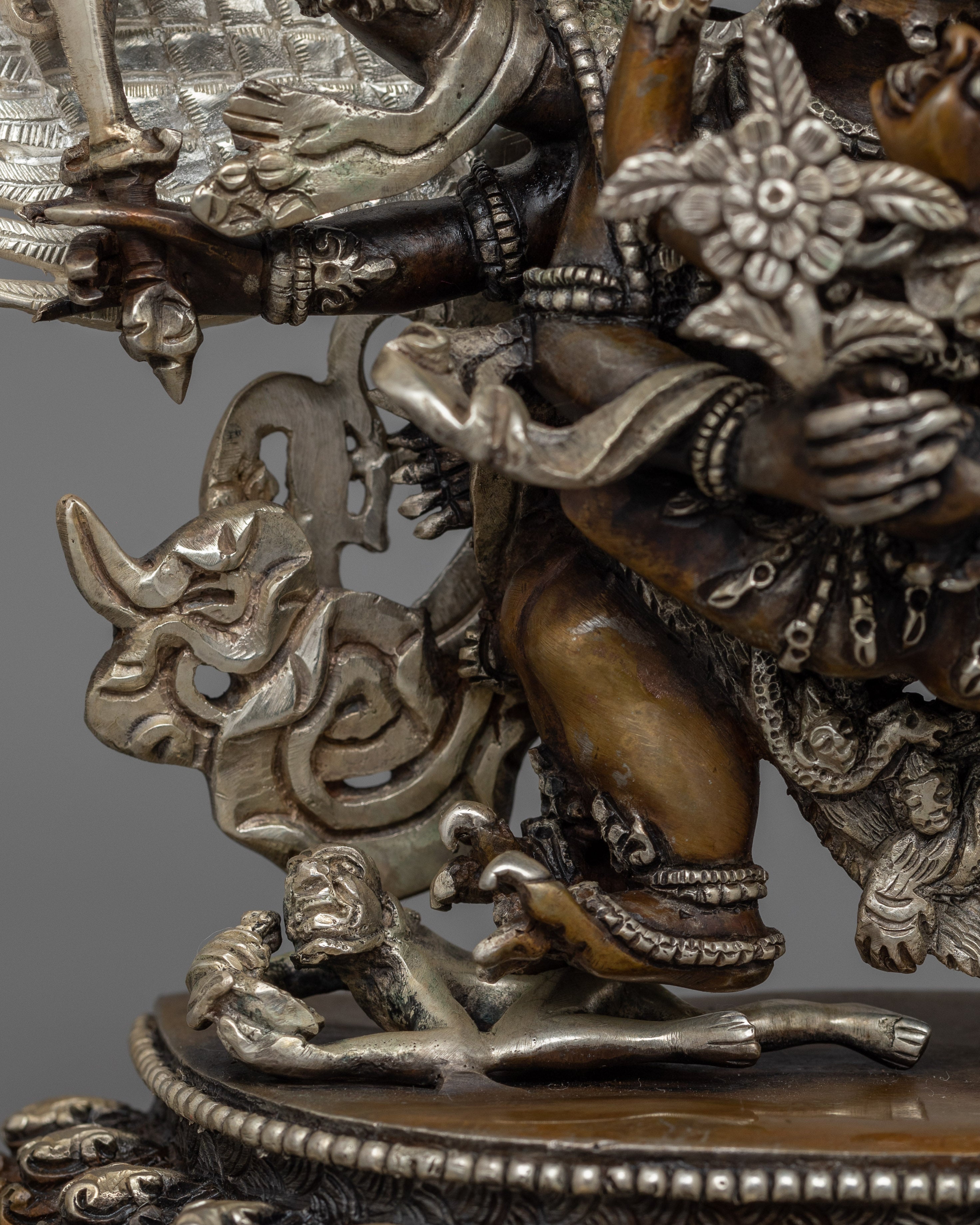 Hayagriva Statue With His Consort Vajravarahi | Protector of Wisdom and Compassion