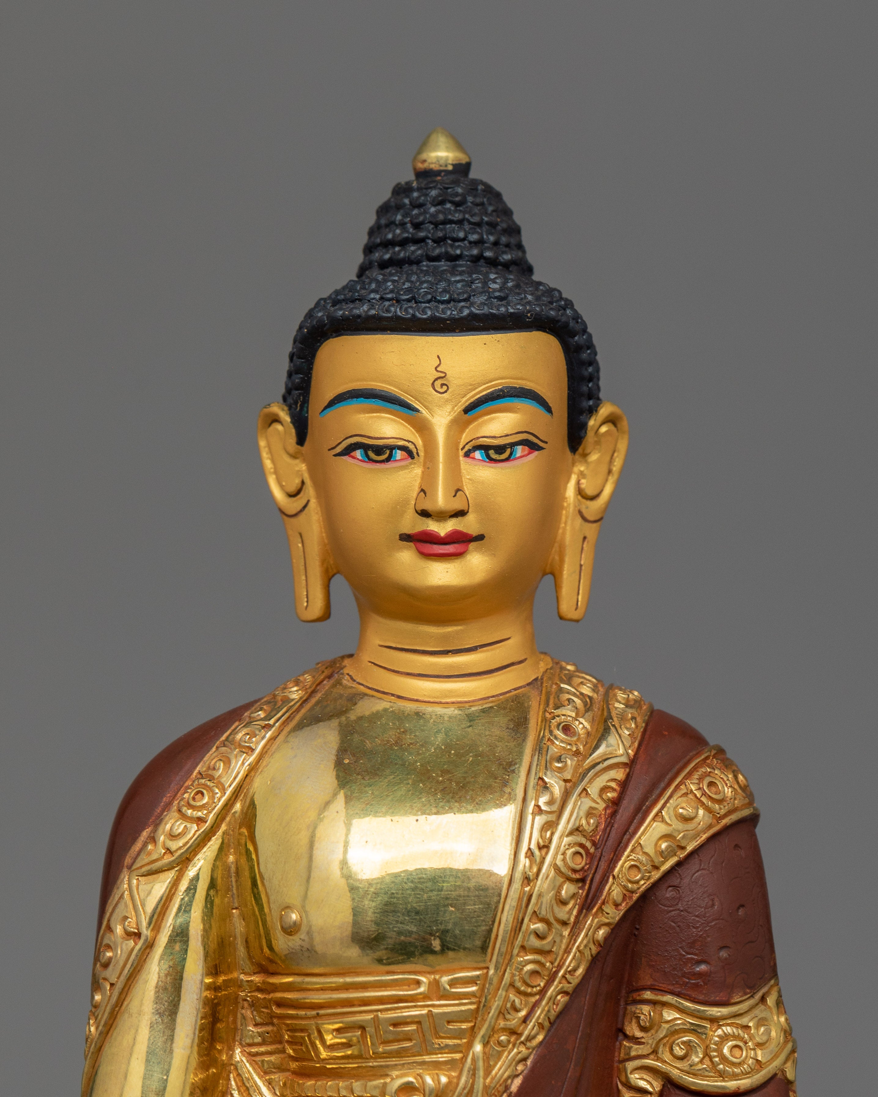 Shakyamuni Buddha For Wisdom and Serenity Statue | Handmade Buddhist Zen Artwork
