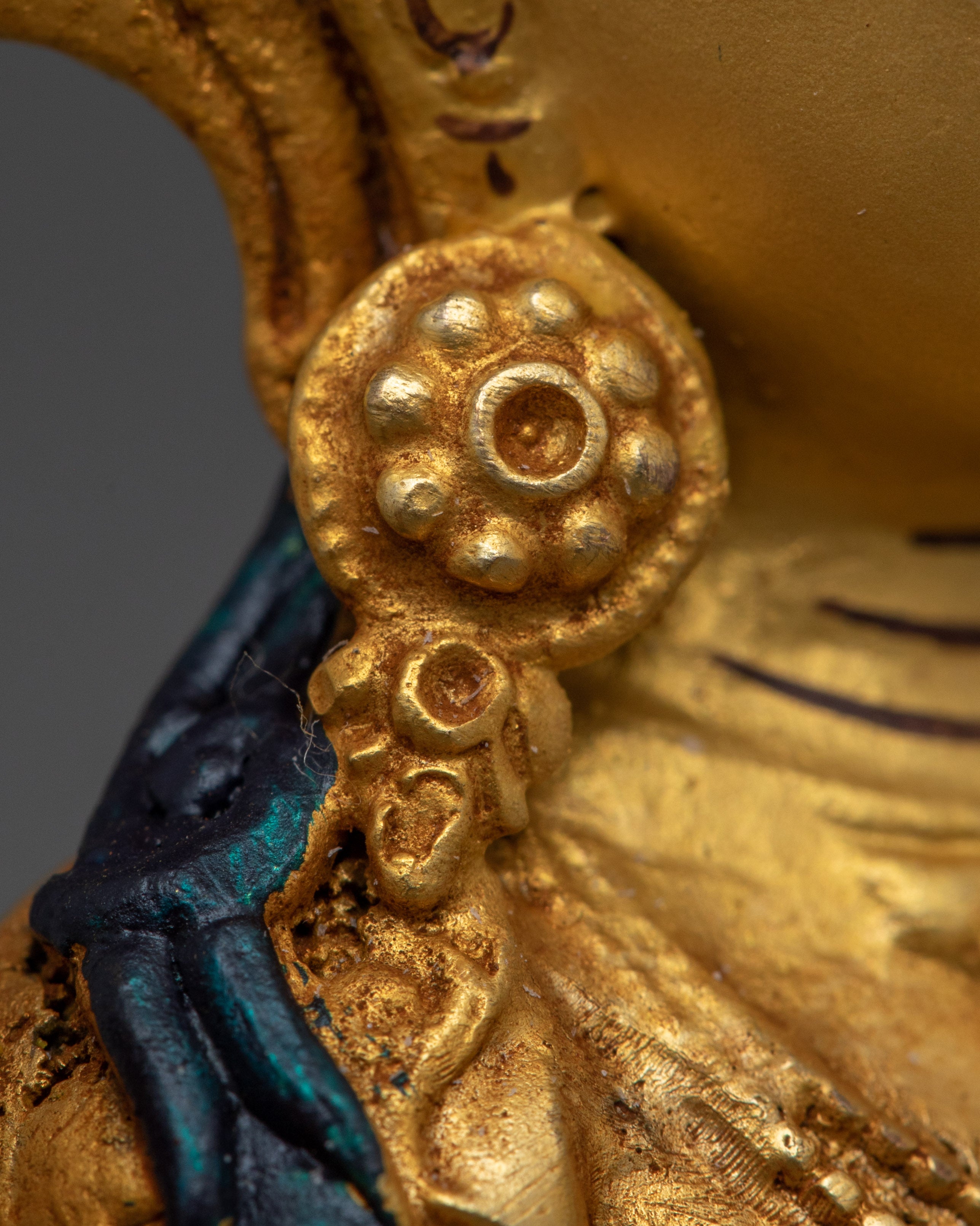 Traditional Tibetan Chenrezig Deity Statue | Symbol of Boundless Compassion