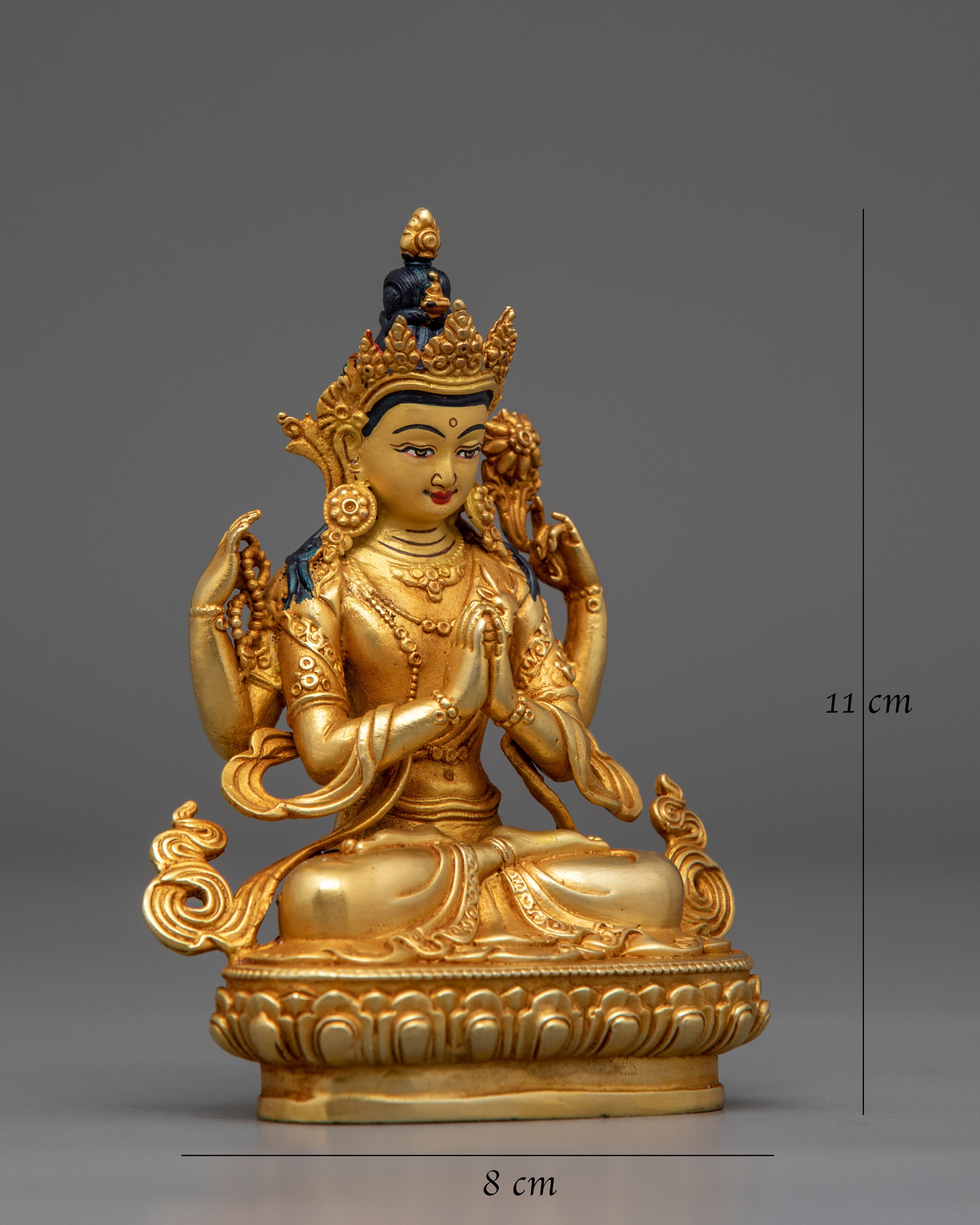 tibetan-chenrezig-deity-statue