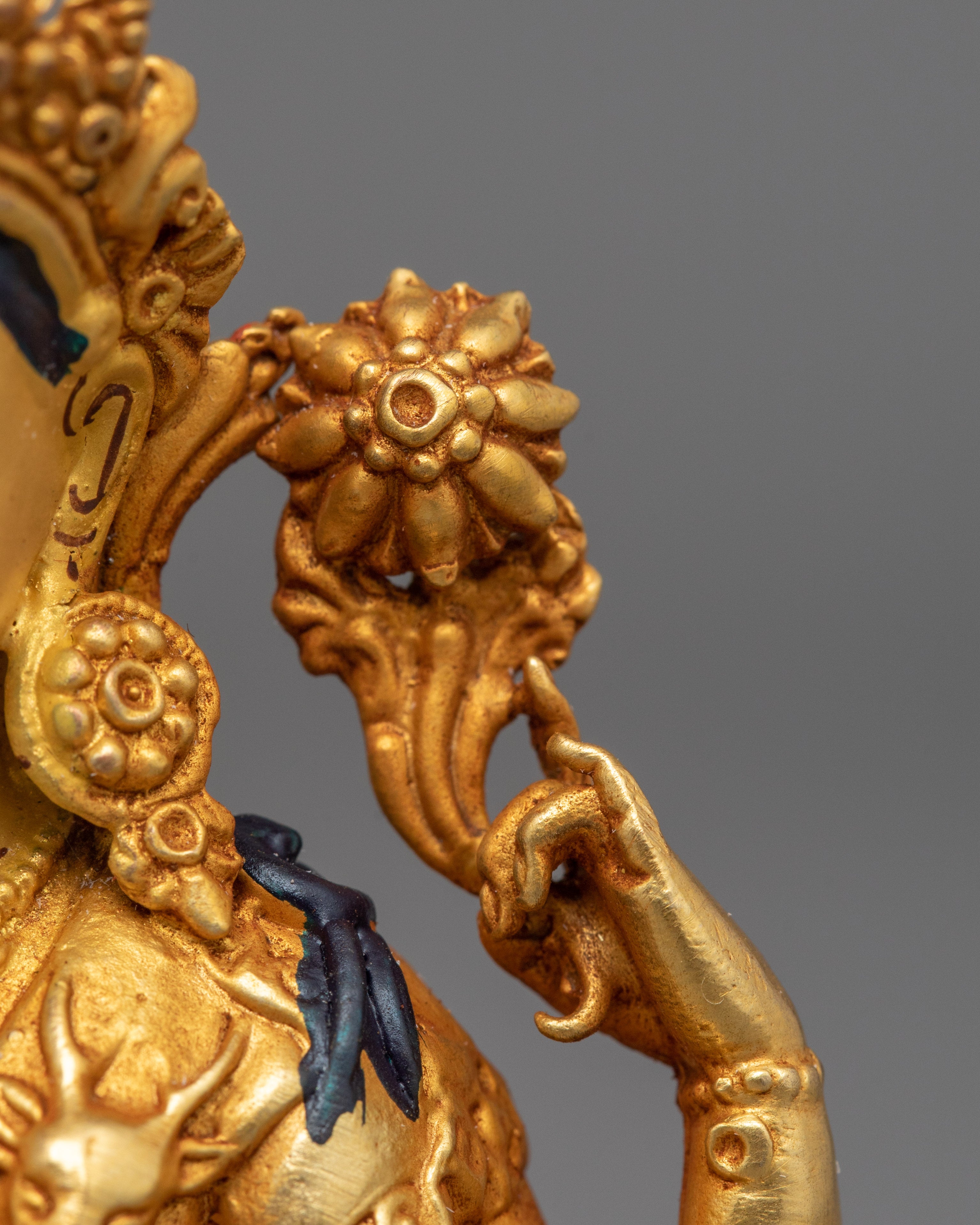 Traditional Tibetan Chenrezig Deity Statue | Symbol of Boundless Compassion