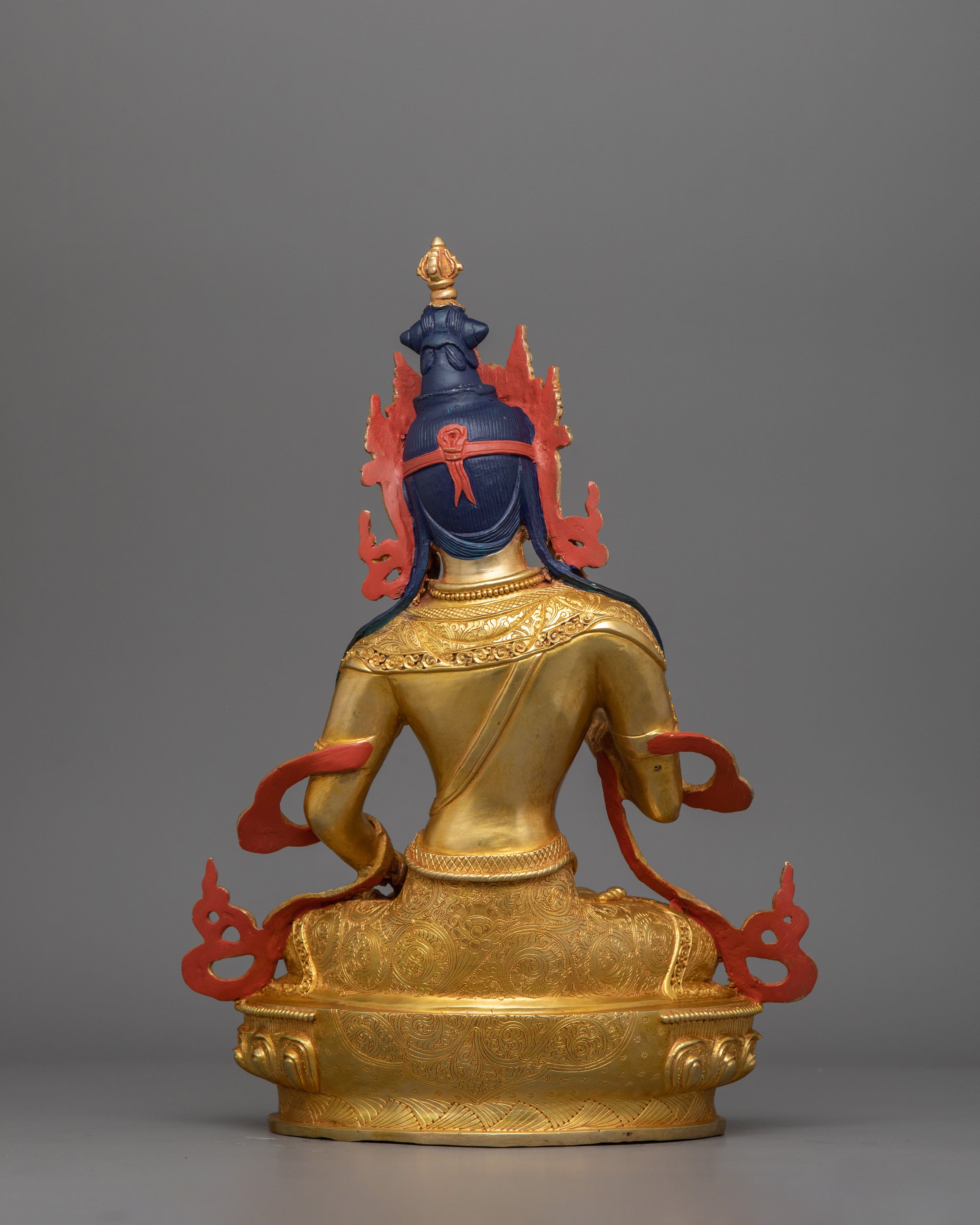Handcrafted Tibetan Dorje Sempa Deity Figurine | Tibetan Deity of Purification