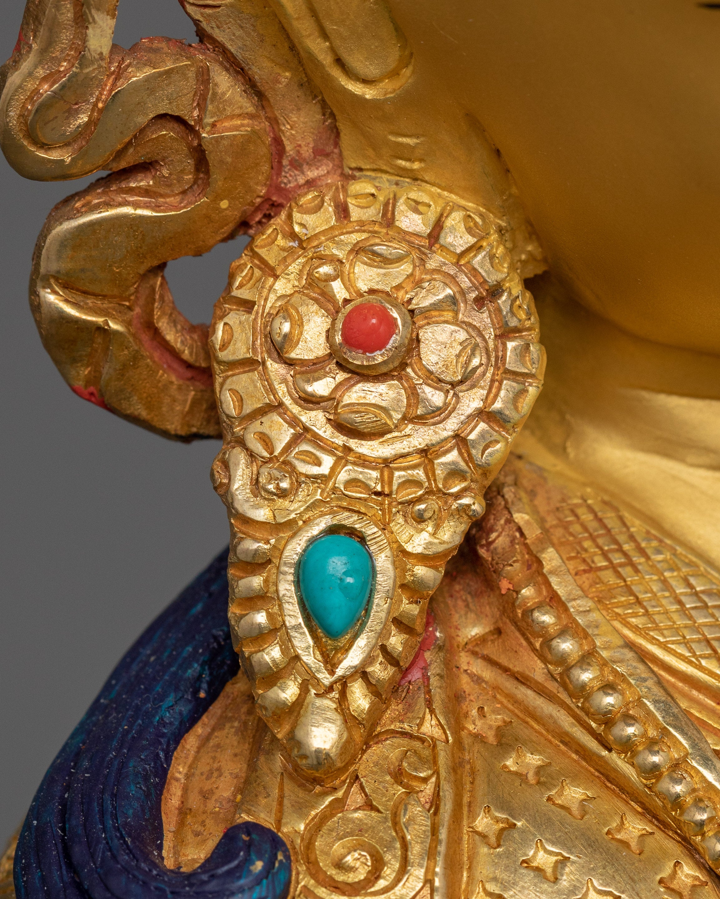 Handcrafted Tantric Guru Padmasambhava Statue | Guru Rinpoche Sculpture