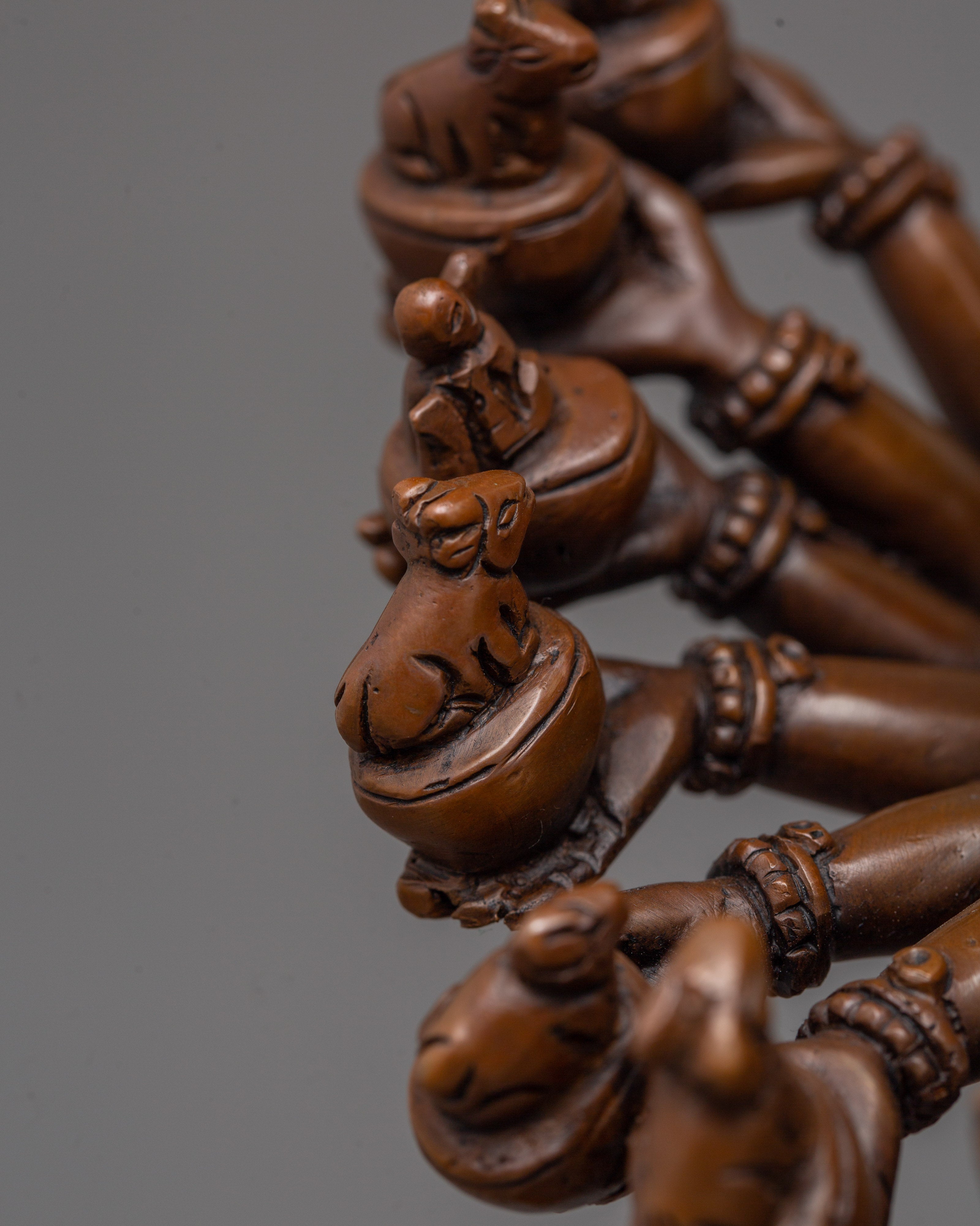 Handcrafted Hevajra With His Consort | Powerful Deity in Tibetan Buddhism