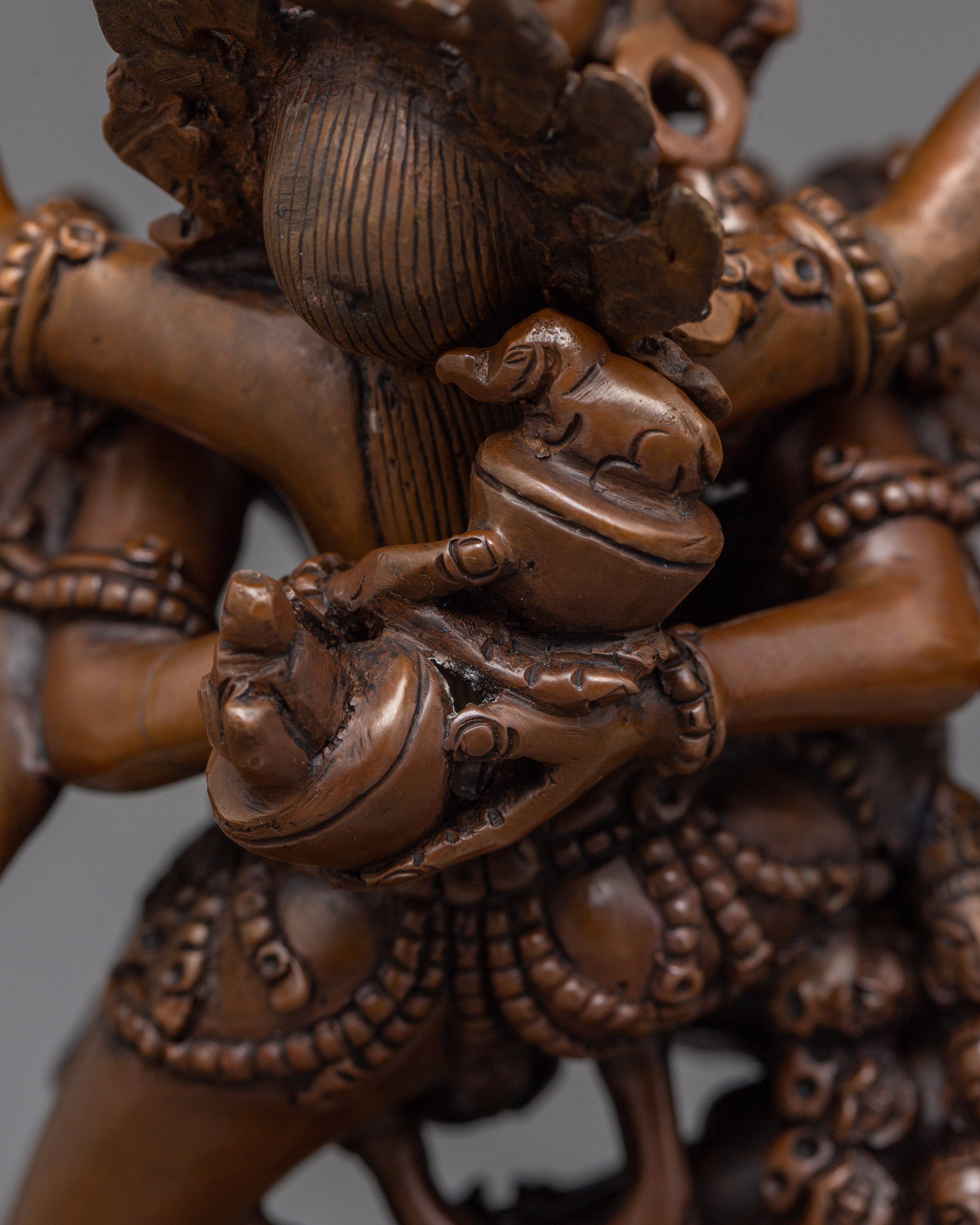 Handcrafted Hevajra With His Consort | Powerful Deity in Tibetan Buddhism