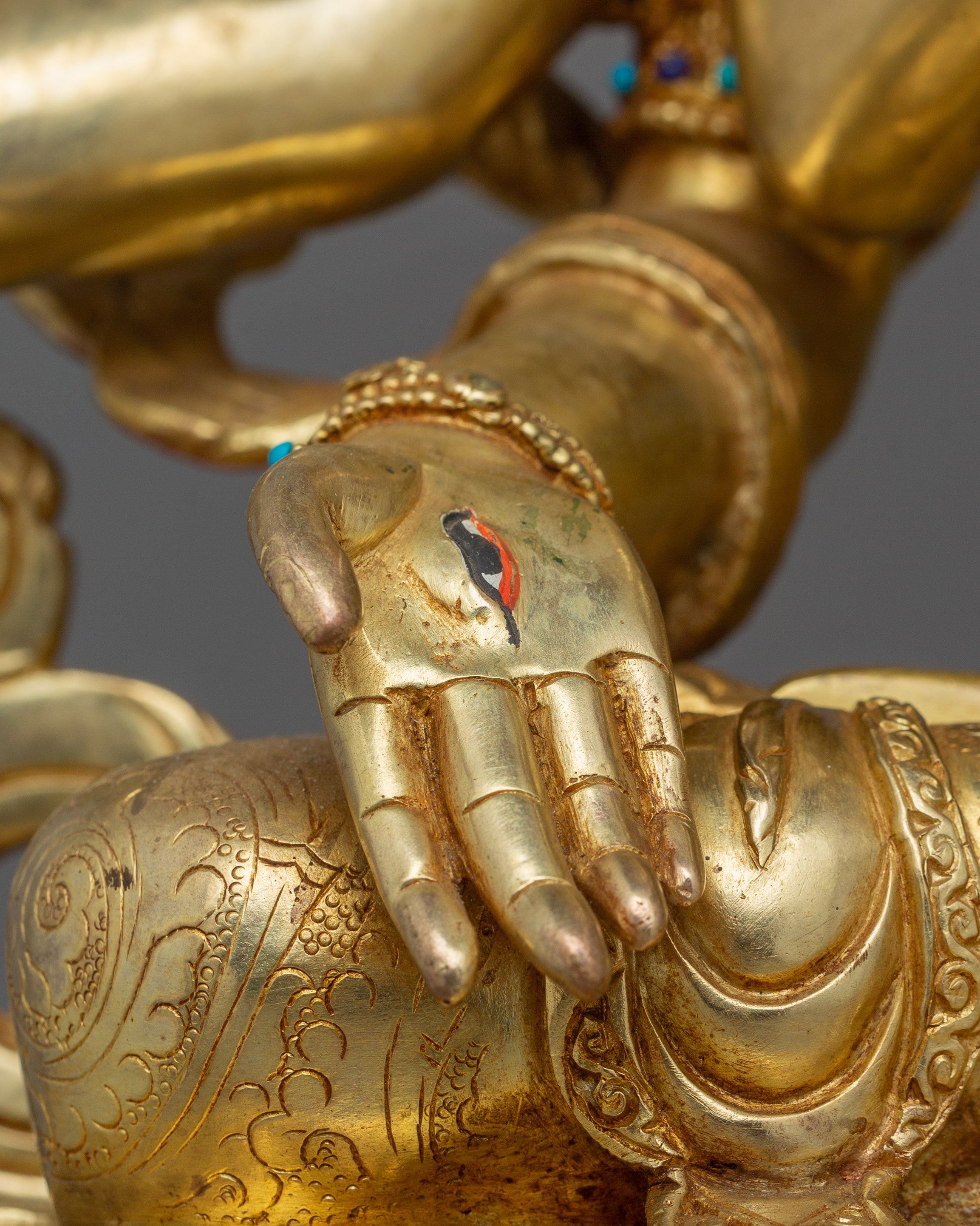 Handmade Ushnishavijaya "Namgyalma" Statue | Traditional Buddhist Art