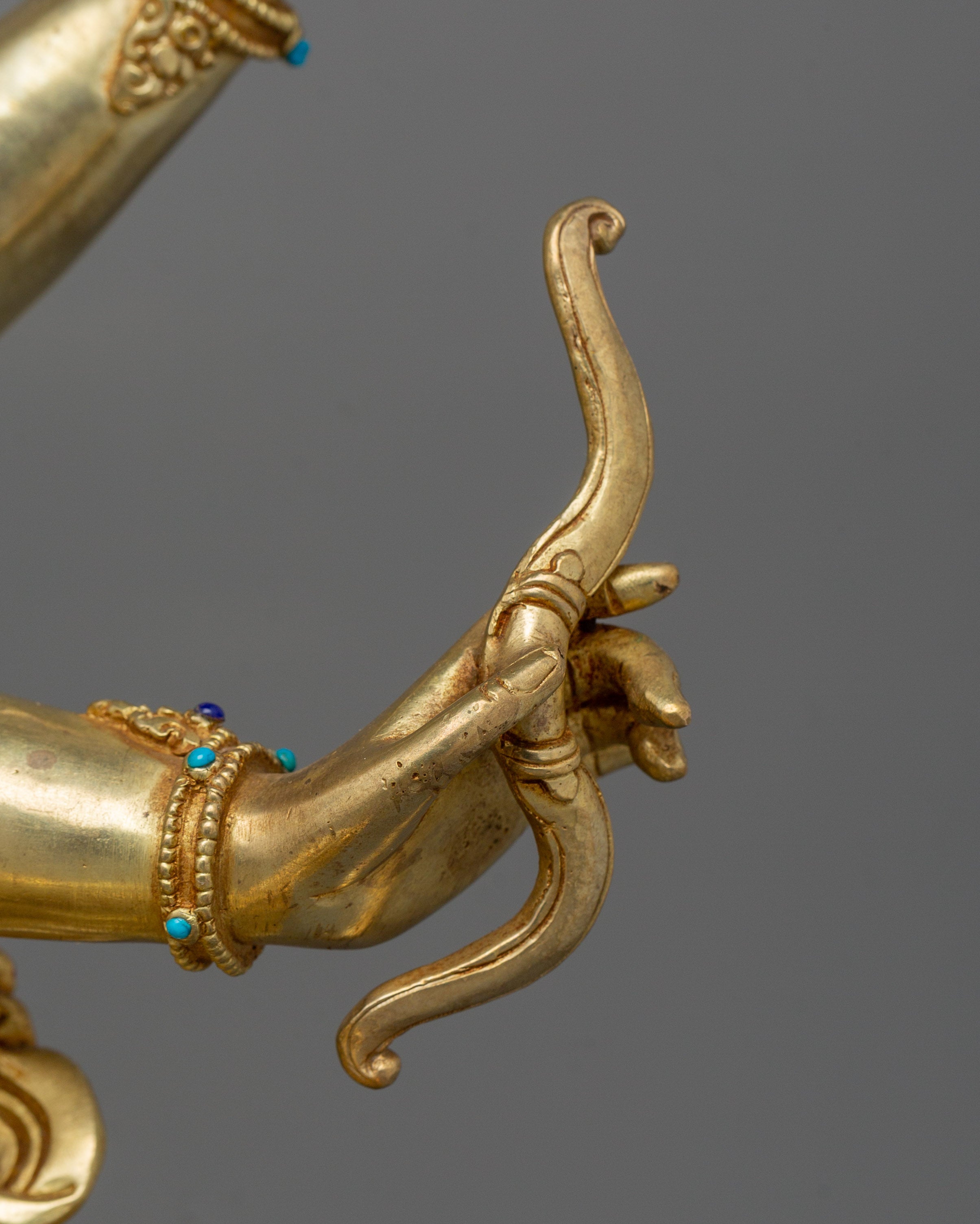 Handmade Ushnishavijaya "Namgyalma" Statue | Traditional Buddhist Art