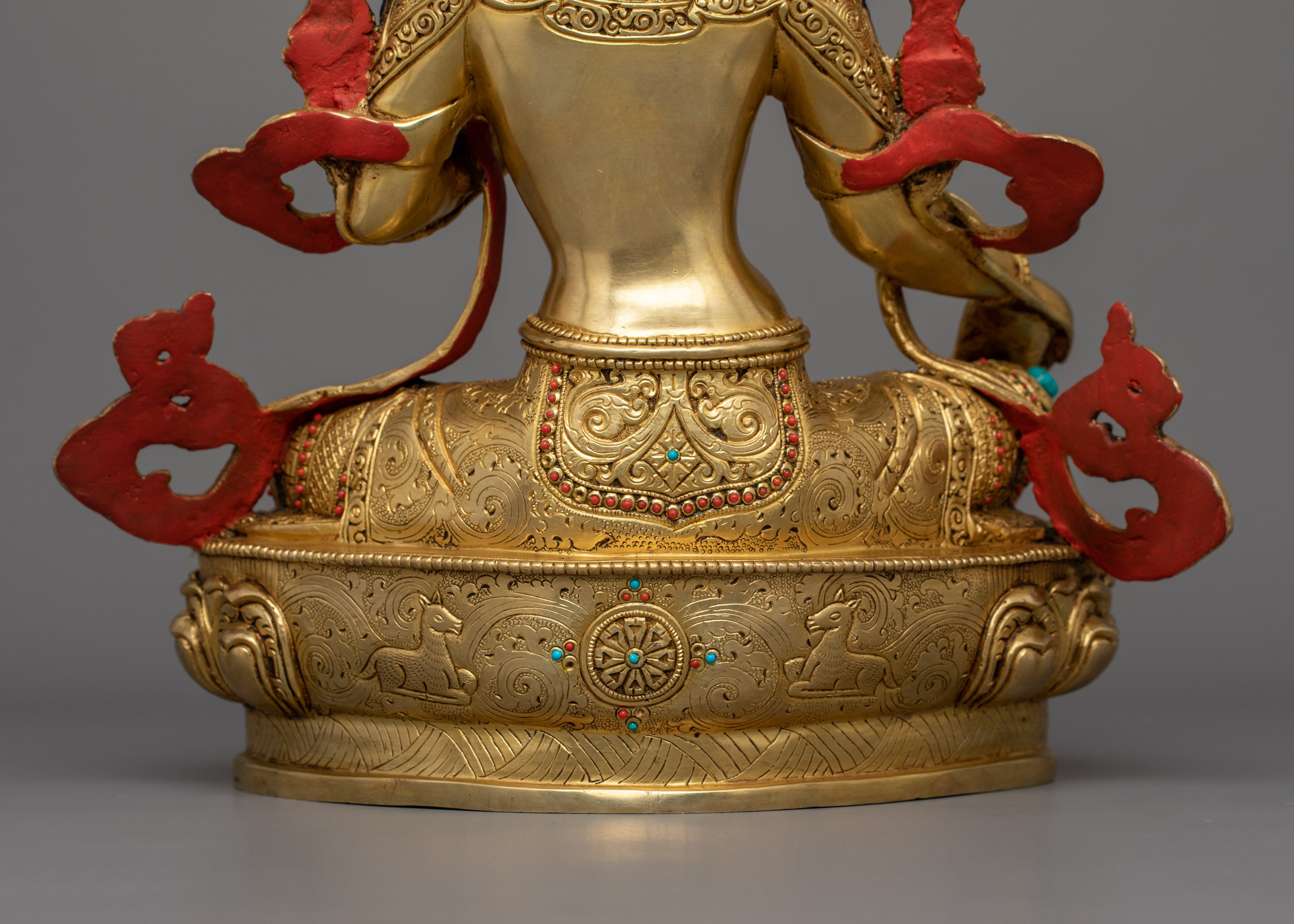 Green Tara Protective Deity in Buddhism | Divine Feminine Artwork