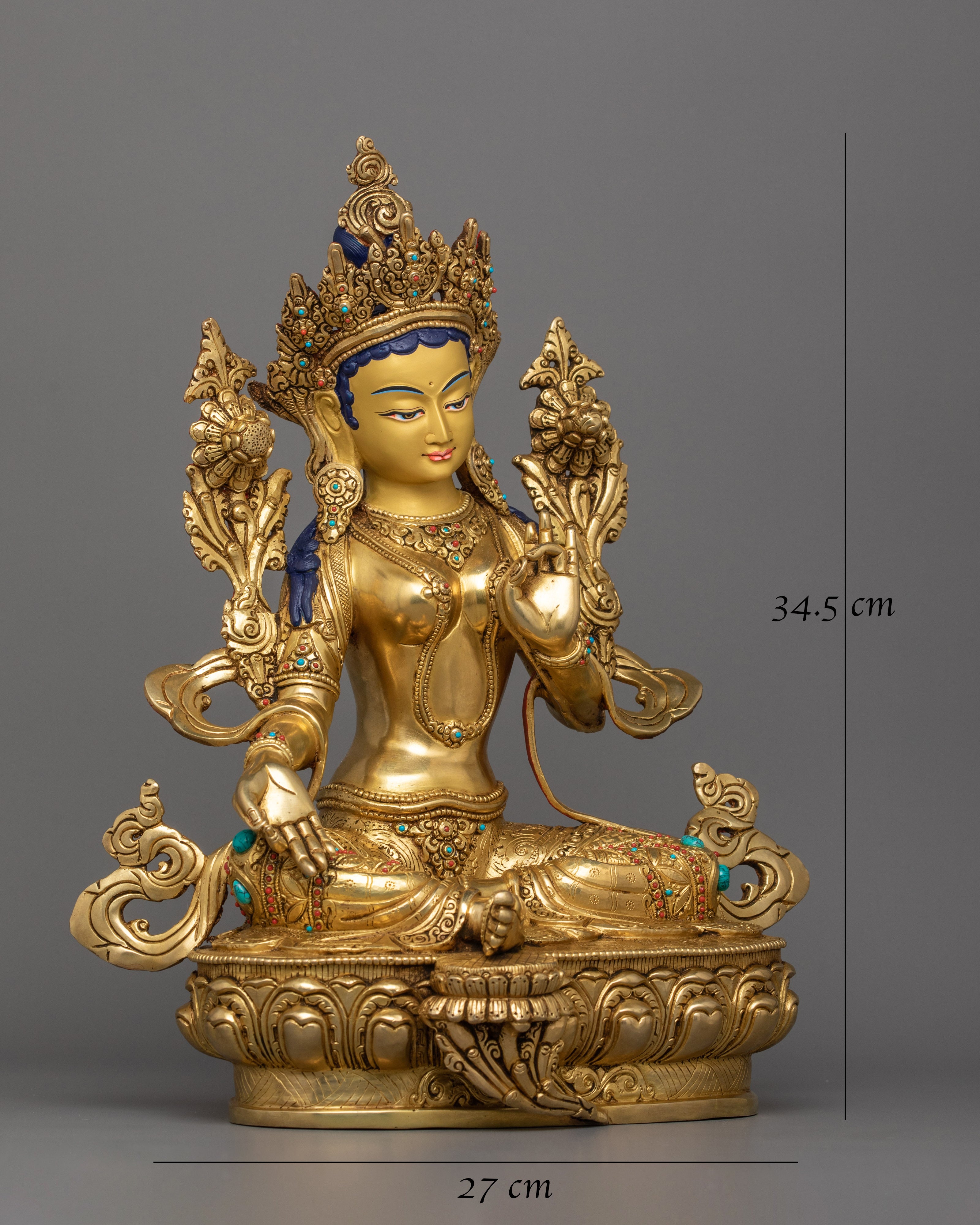 Green Tara Protective Deity in Buddhism (Consecration)