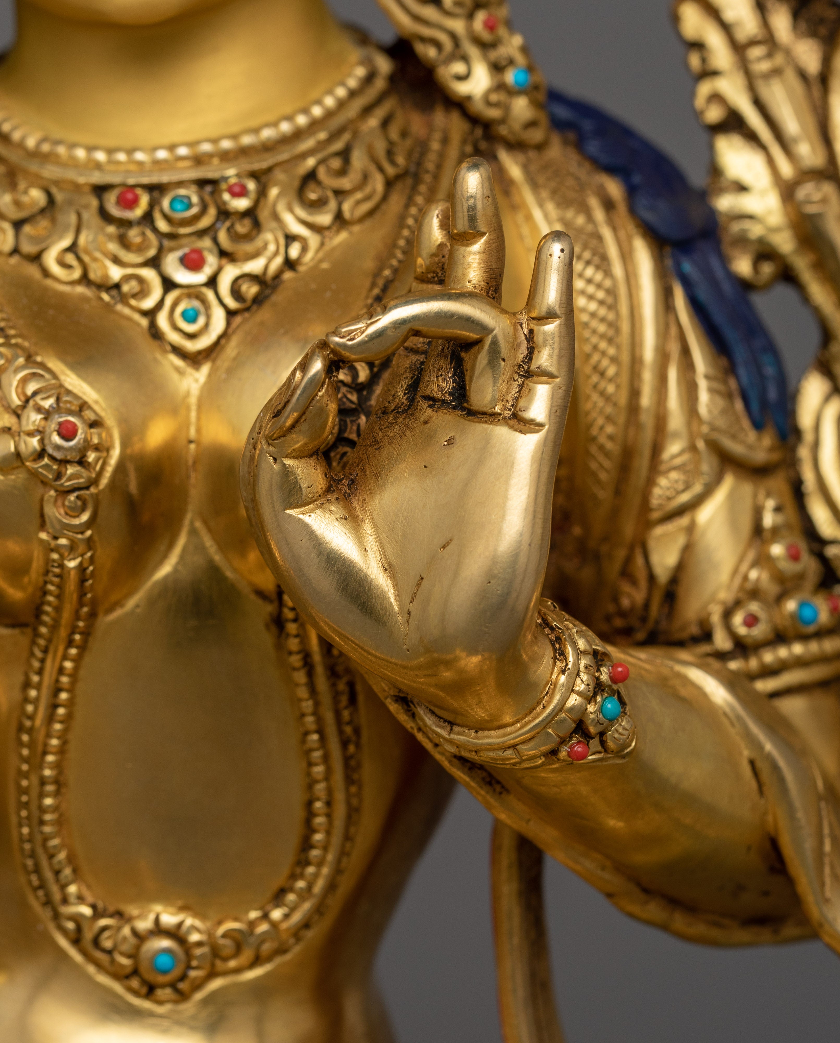 Green Tara Protective Deity in Buddhism | Divine Feminine Artwork