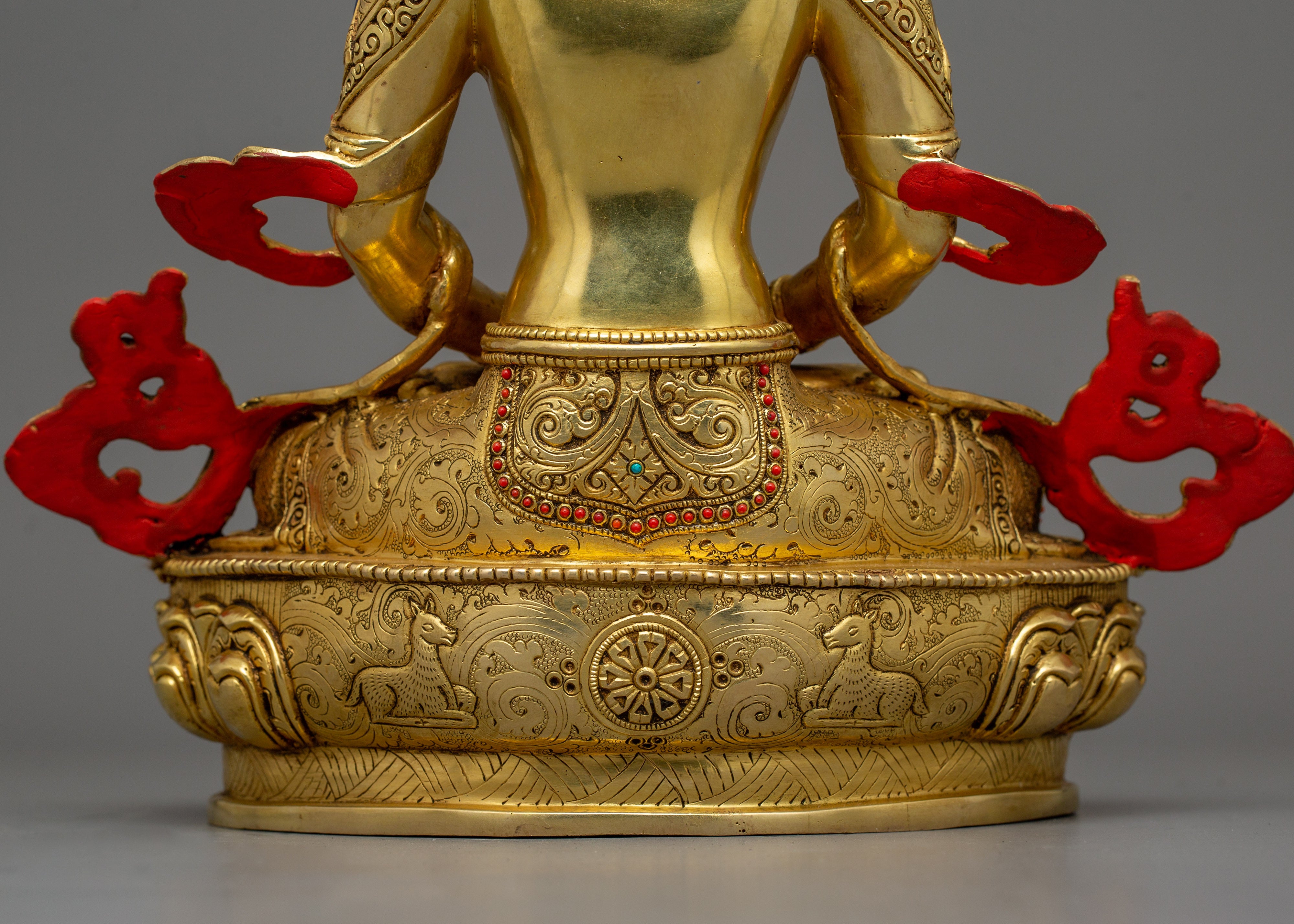 Amitayus Buddha Sculpture for Serene Decor | Enlightened Deity of Longevity