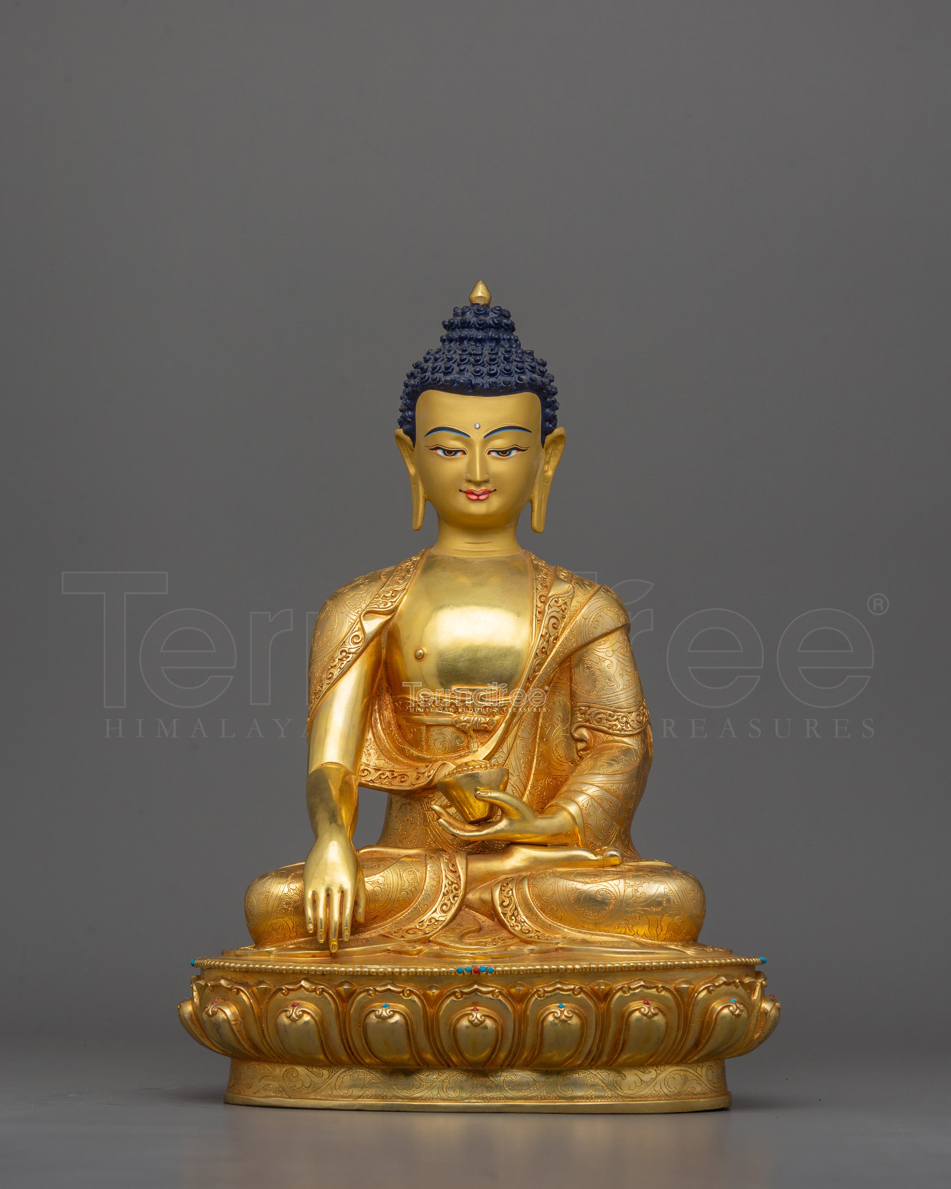 Buddhist Meditating Shakyamuni Buddha Sculpture | The Embodiment of Enlightenment