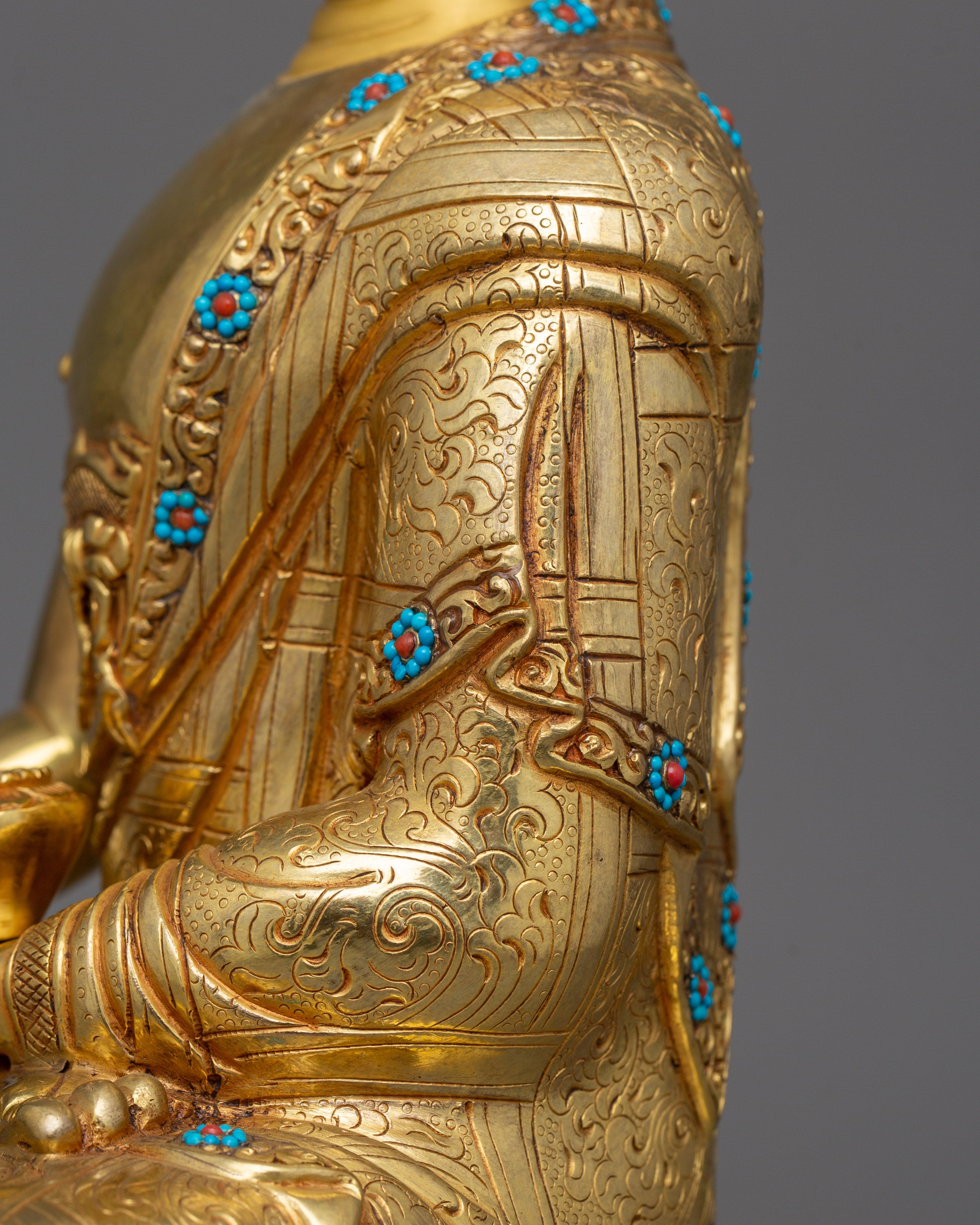 Sculpture of First Historical Buddha Shakyamuni | Buddha of Enlightenment and Wisdom