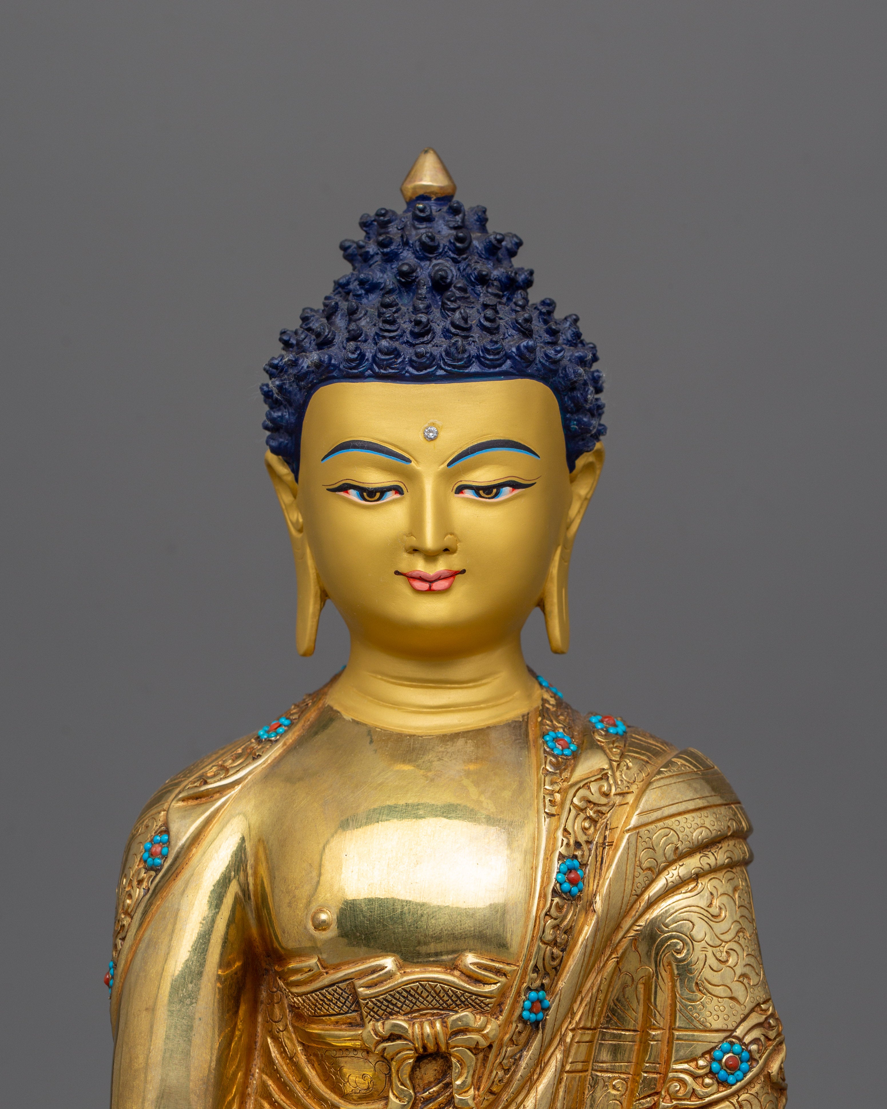 Sculpture of First Historical Buddha Shakyamuni | Buddha of Enlightenment and Wisdom