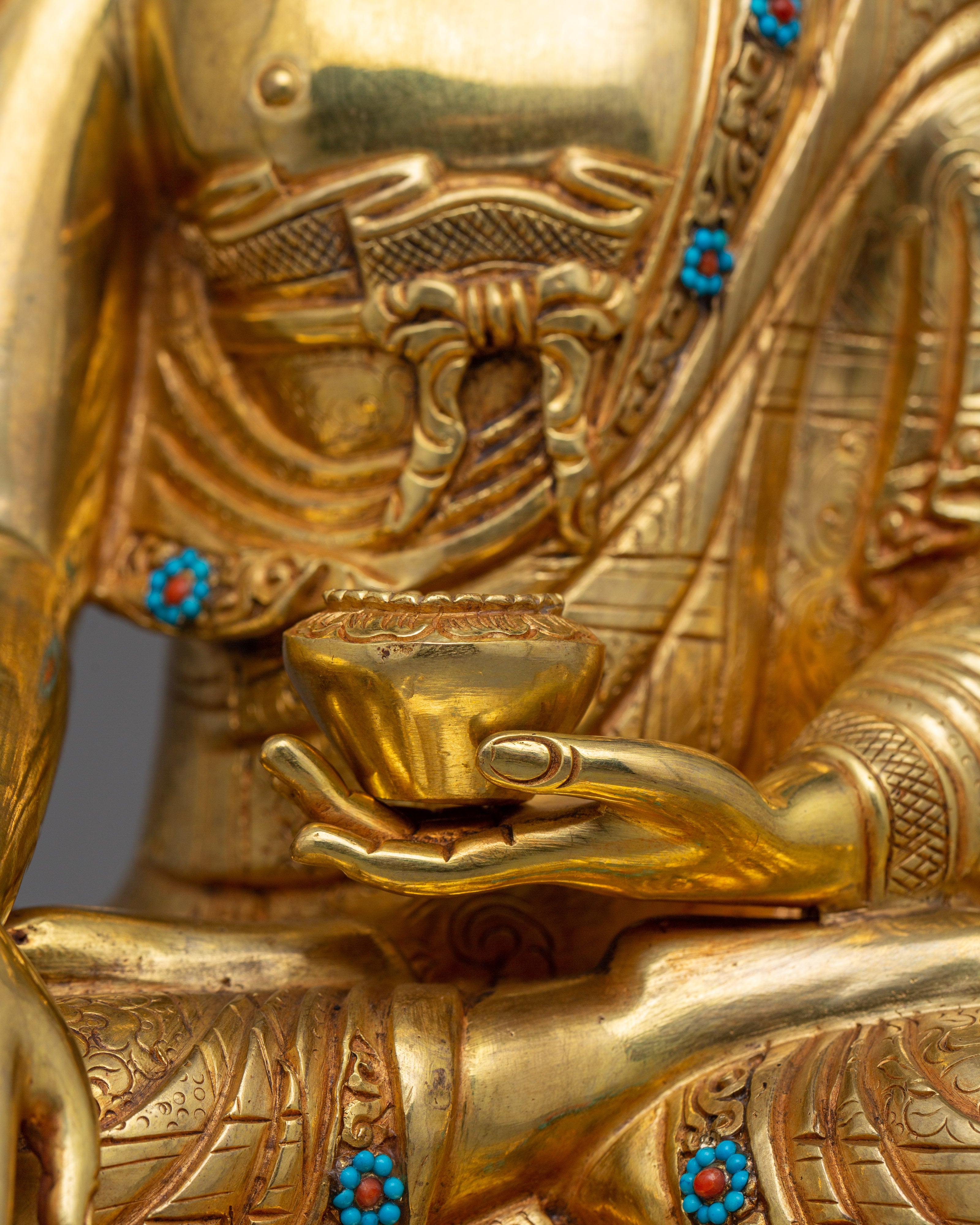 Sculpture of First Historical Buddha Shakyamuni | Buddha of Enlightenment and Wisdom