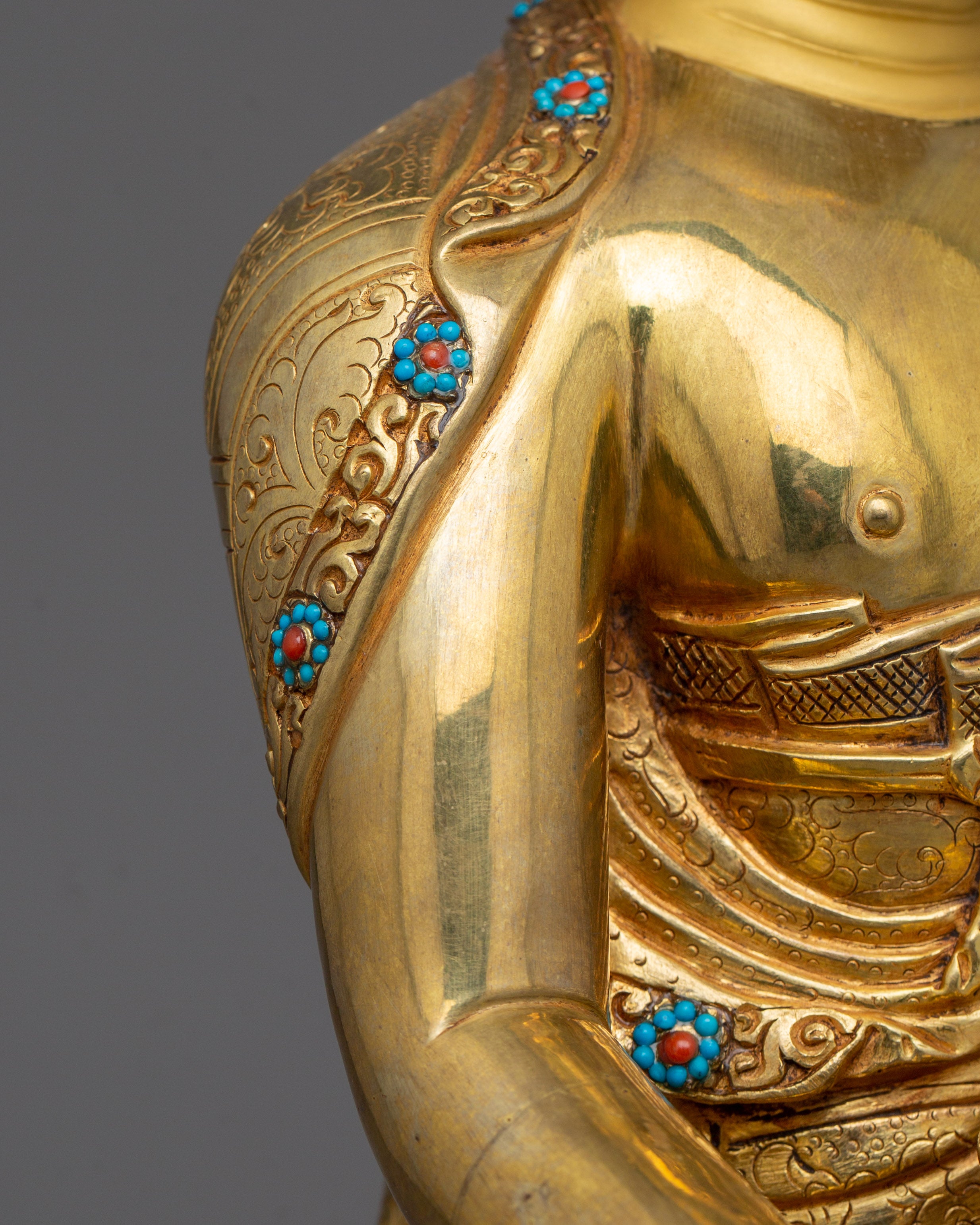 Sculpture of First Historical Buddha Shakyamuni | Buddha of Enlightenment and Wisdom