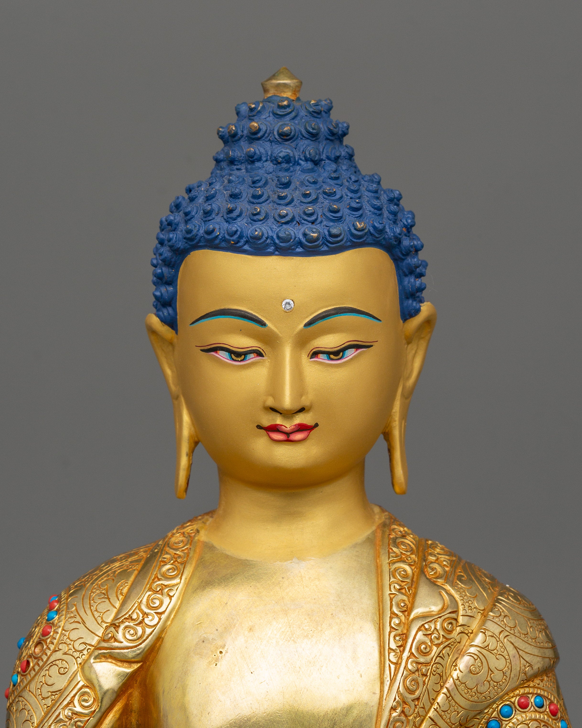 Peaceful Buddha Siddhartha Gautama Figurine | Profound Wisdom Statue