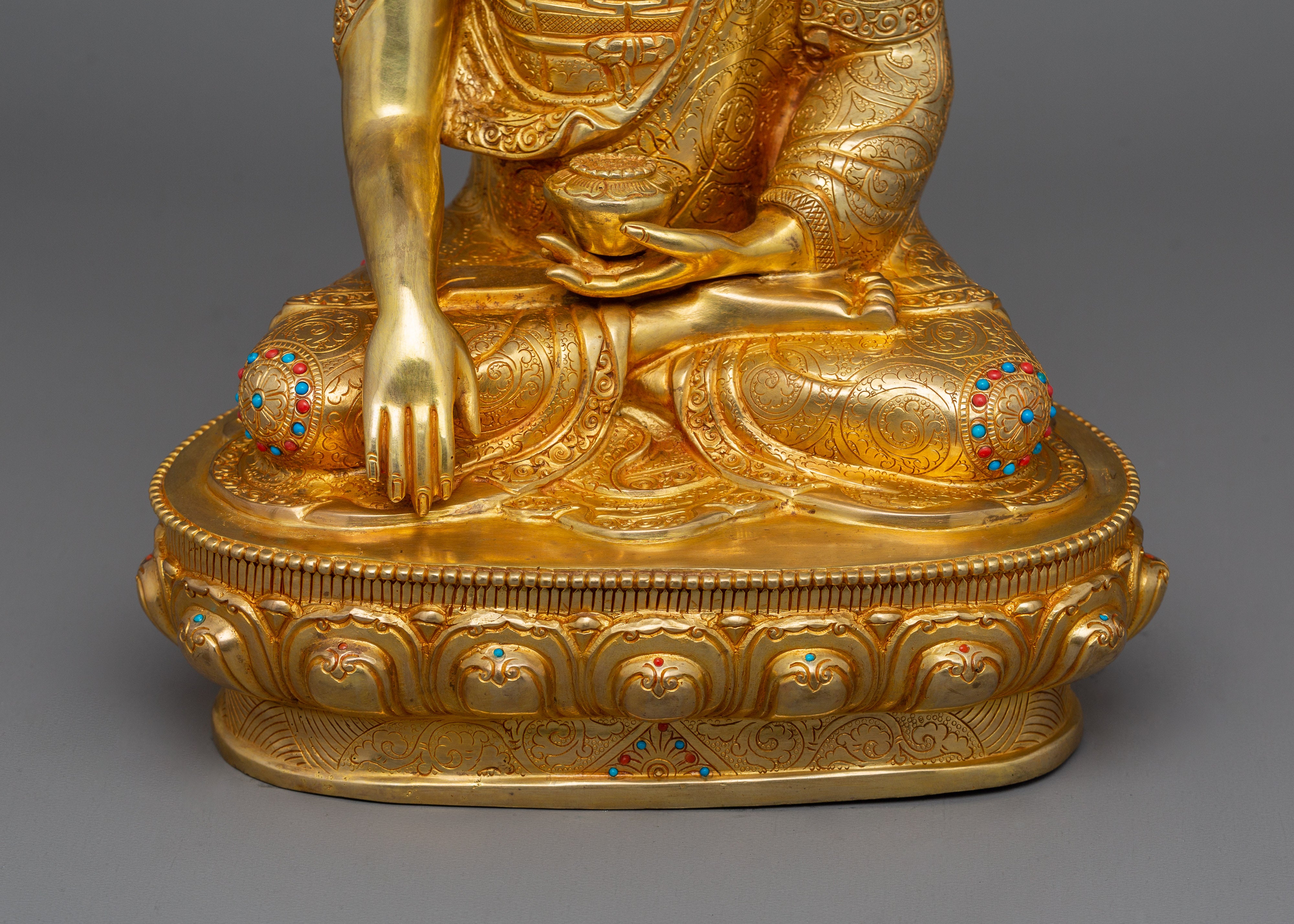 Peaceful Buddha Siddhartha Gautama Figurine | Profound Wisdom Statue