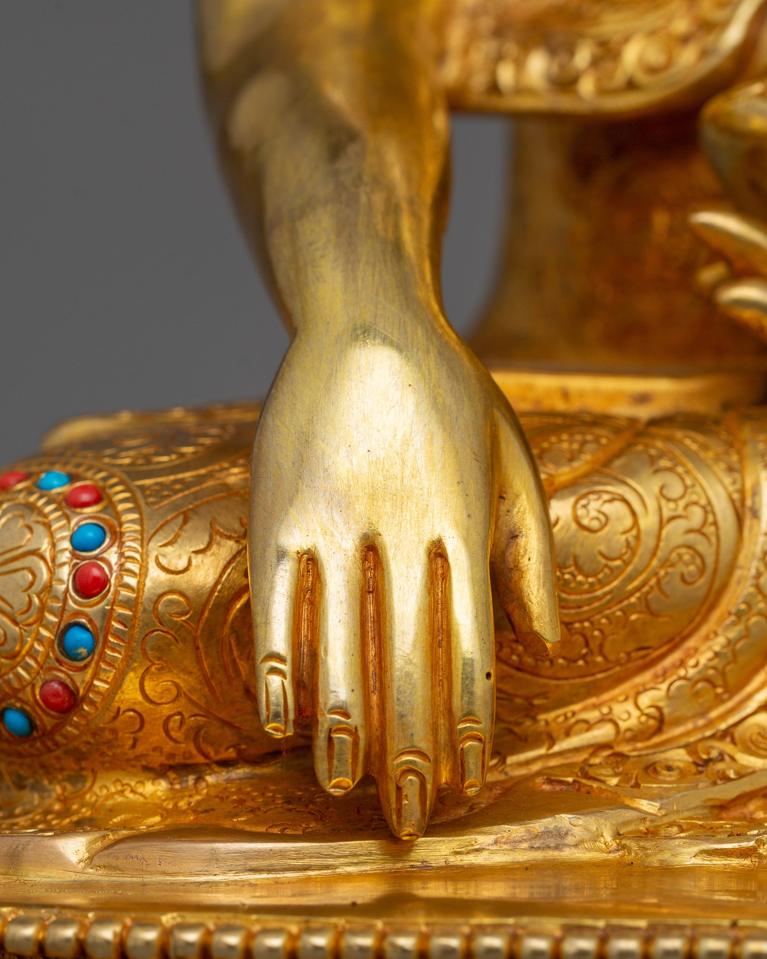 Peaceful Buddha Siddhartha Gautama Figurine | Profound Wisdom Statue