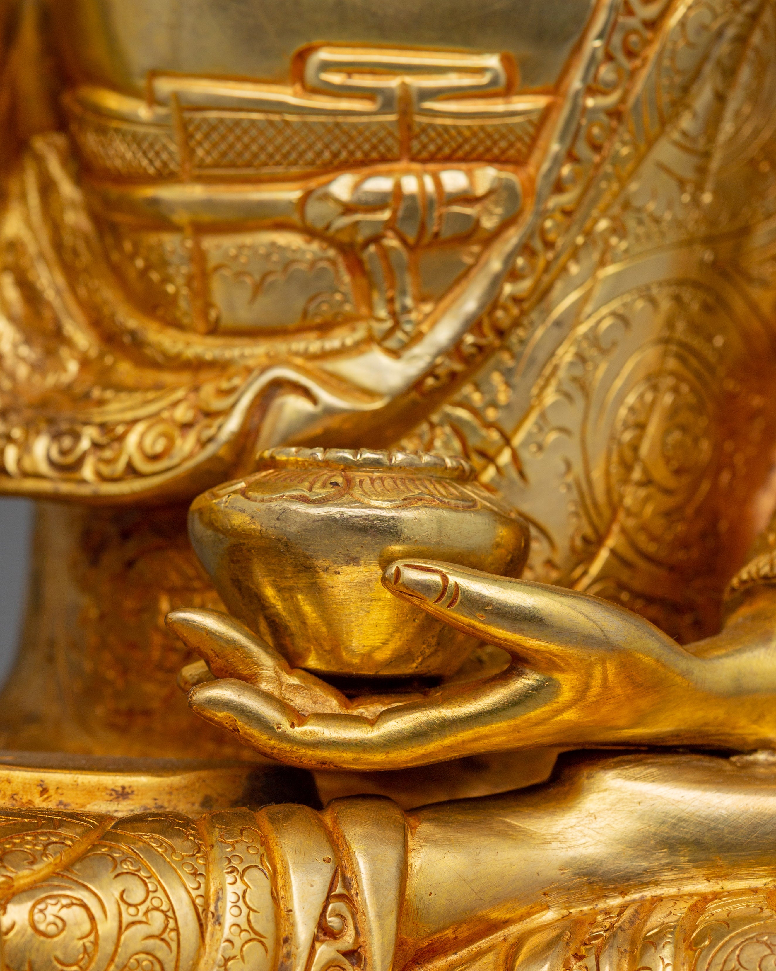 Peaceful Buddha Siddhartha Gautama Figurine | Profound Wisdom Statue