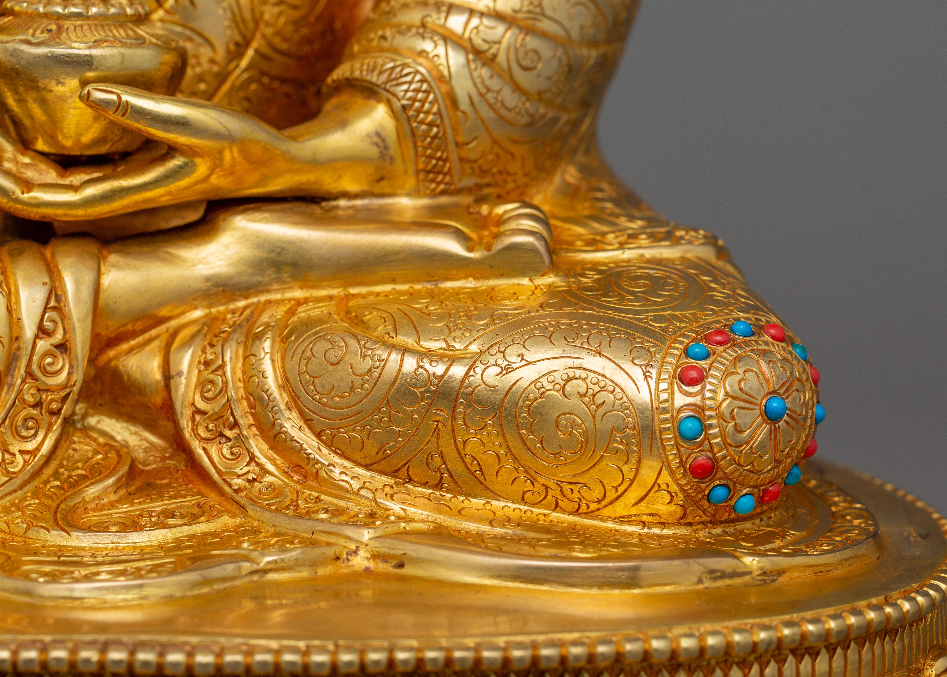 Peaceful Buddha Siddhartha Gautama Figurine | Profound Wisdom Statue