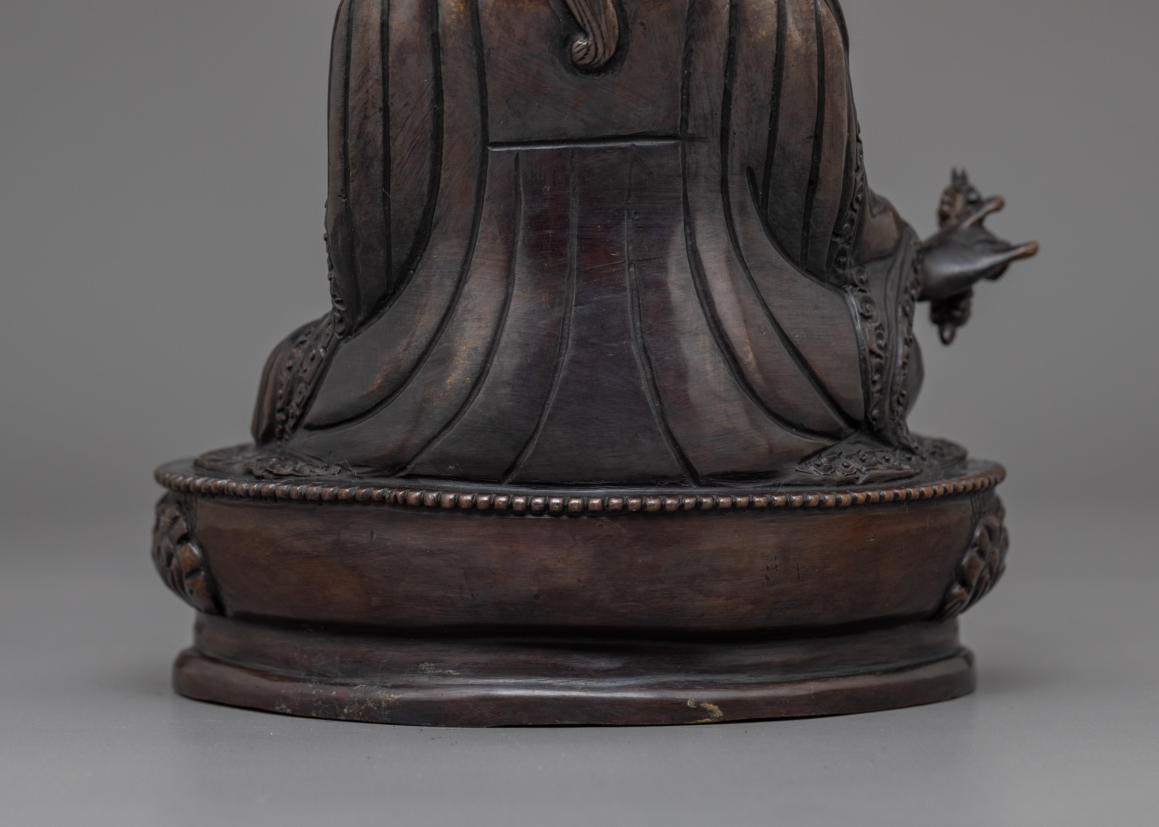 Guru Rinpoche Buddhist Tantric Deity Statue | Padmasambhava, Vajrayana Buddhism Art